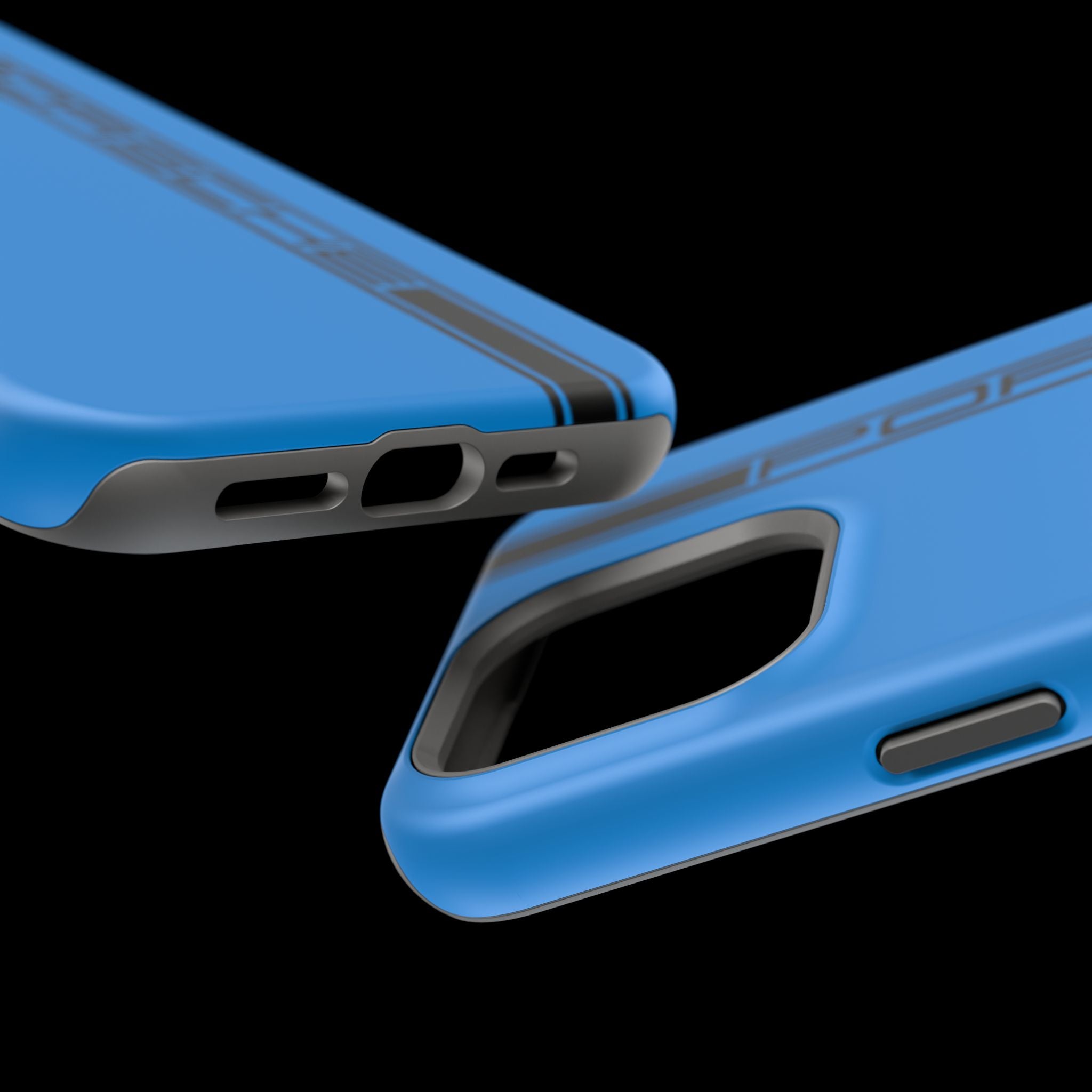 Porsche Riviera Blue inspired Magnetic Tough Cases