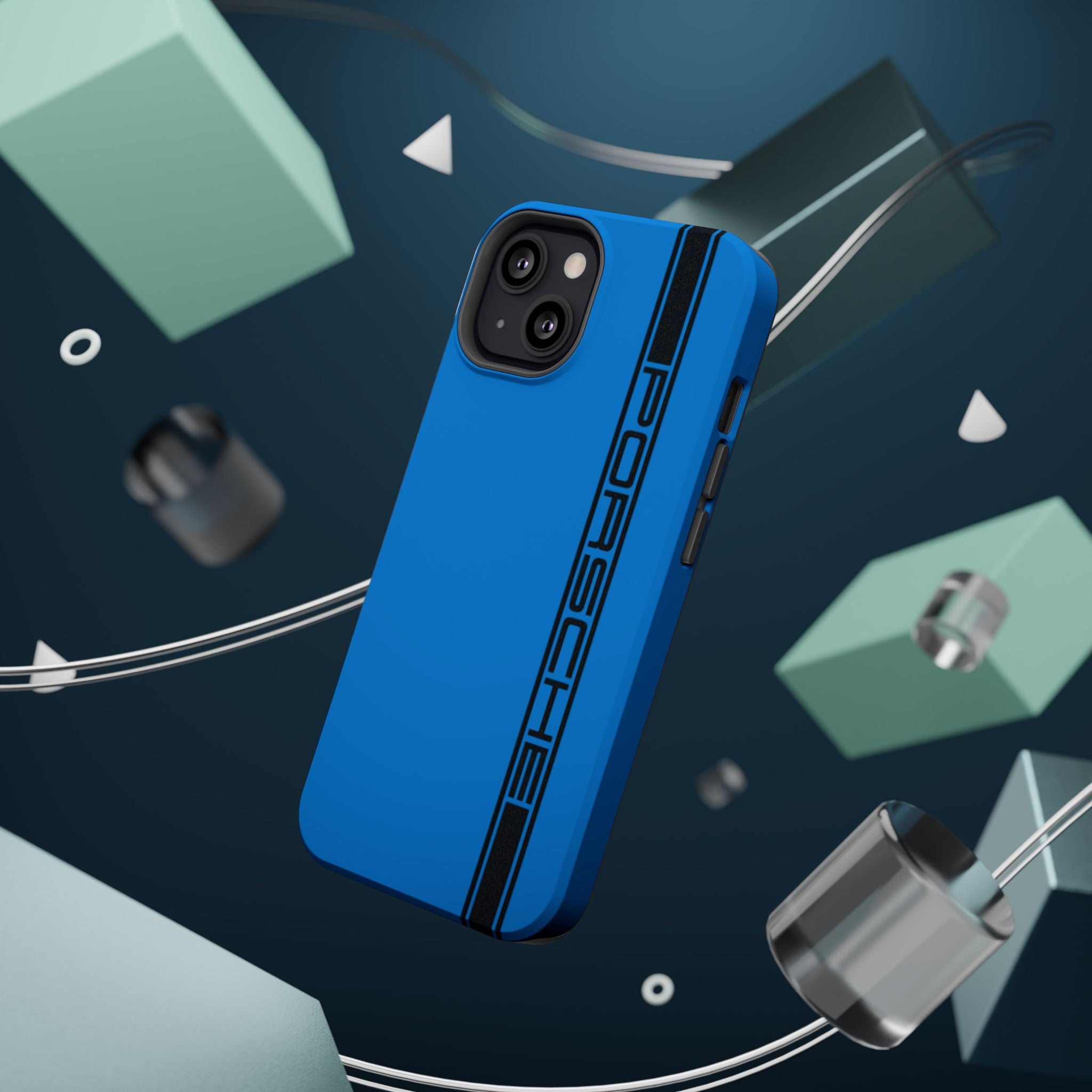 Porsche Riviera Blue inspired Magnetic Tough Cases