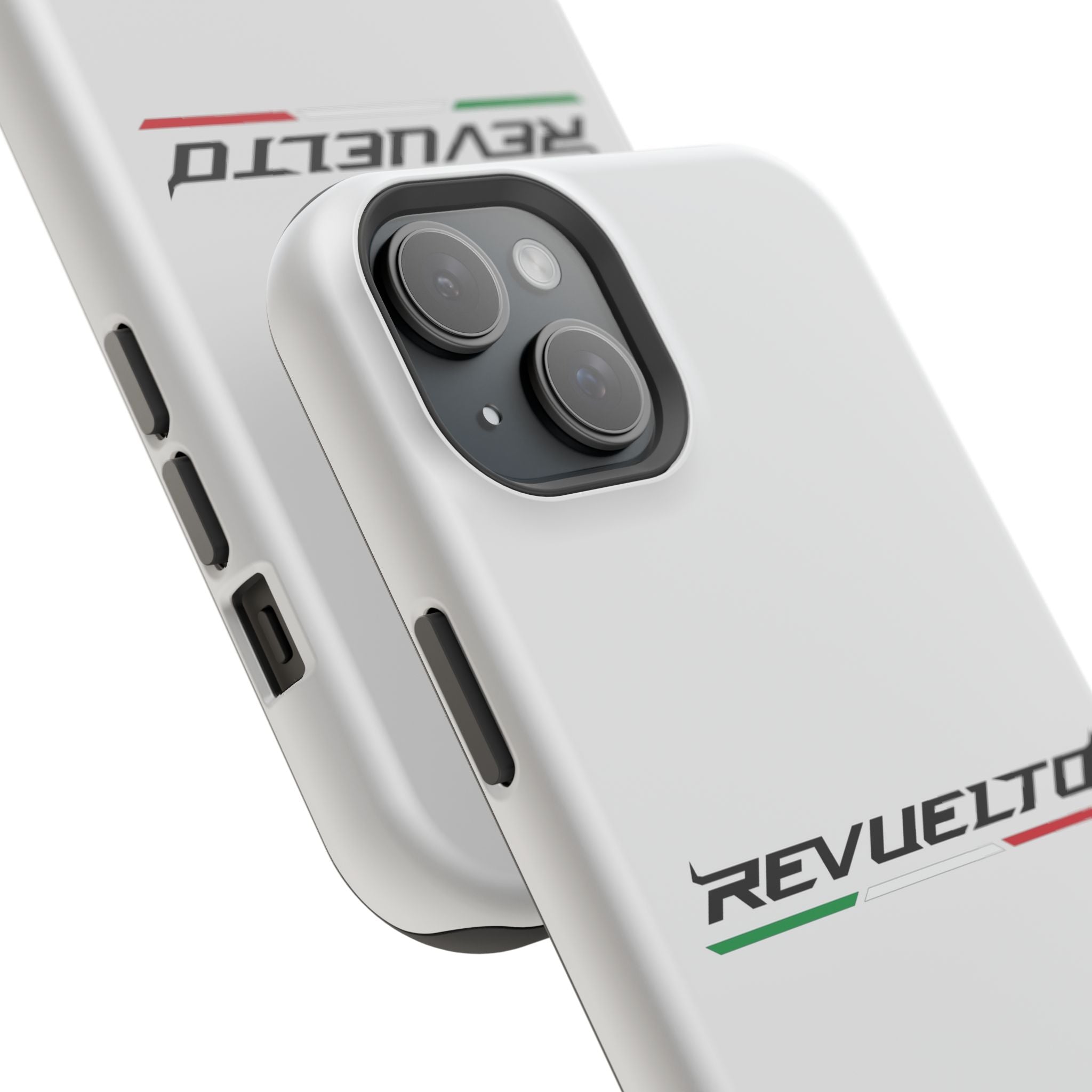 Lamborghini Revuelto White inspired Magnetic Tough Cases
