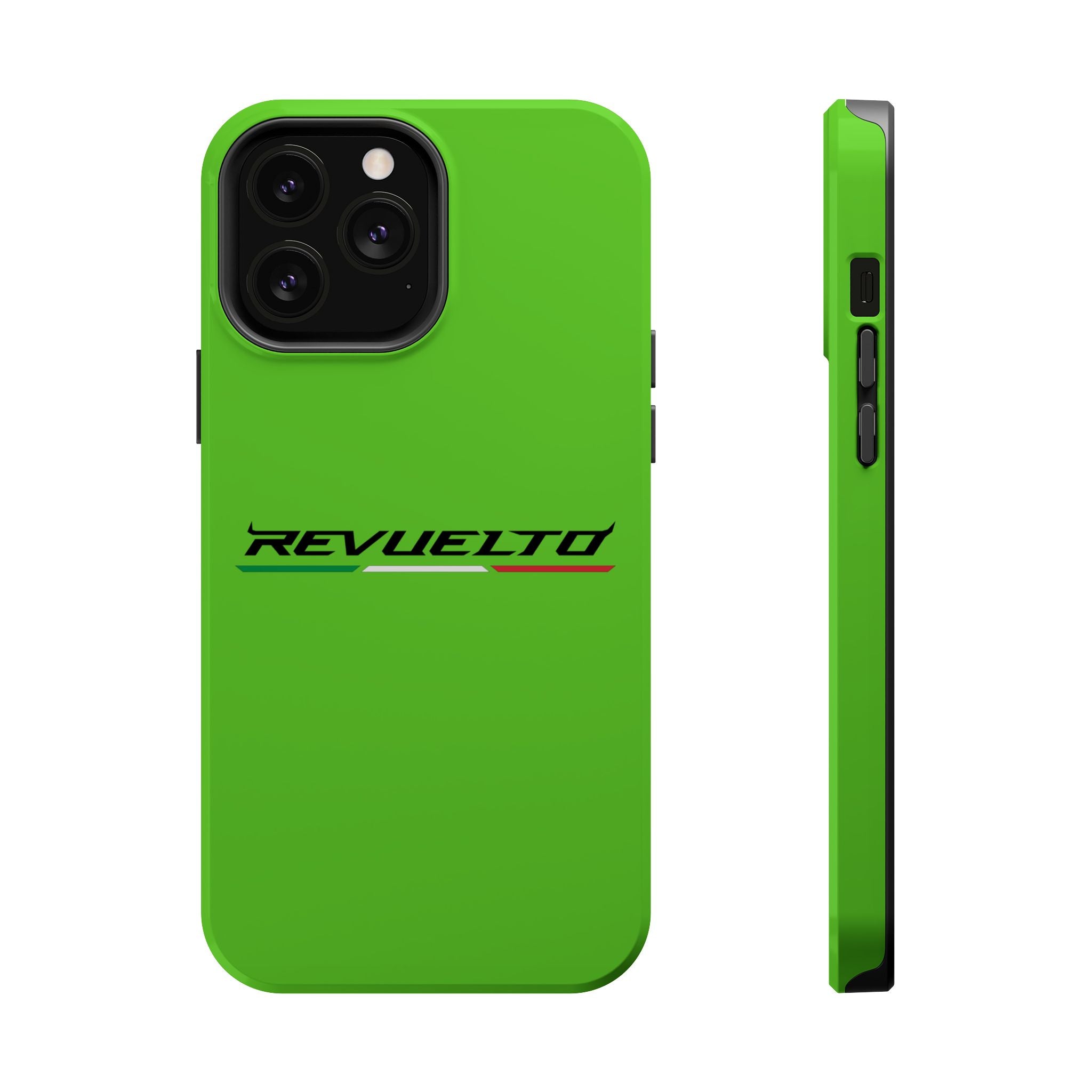 Lamborghini Revuelto Green inspired Magnetic Tough Cases