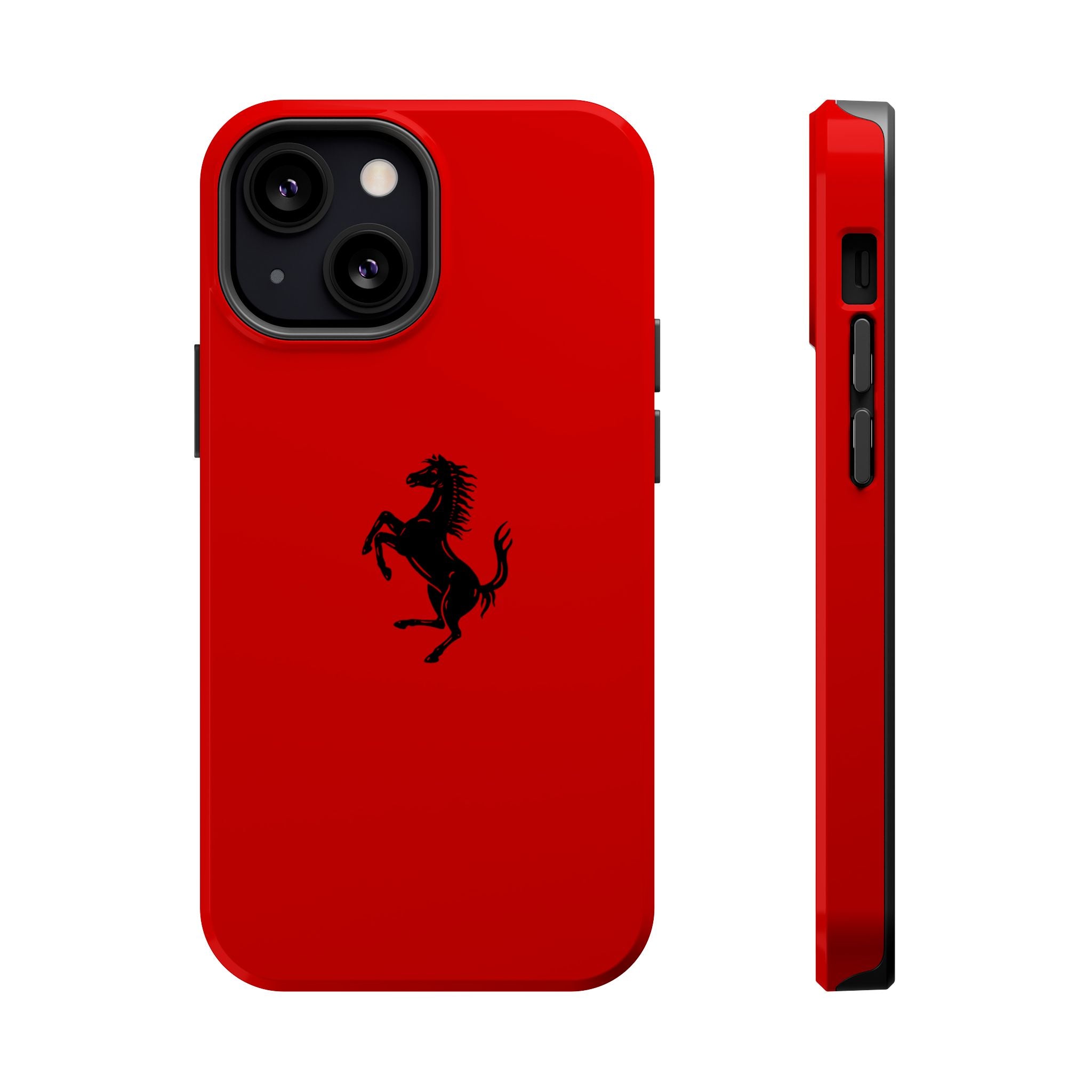Ferrari horse Rosso corsa inspired Magnetic Tough Cases