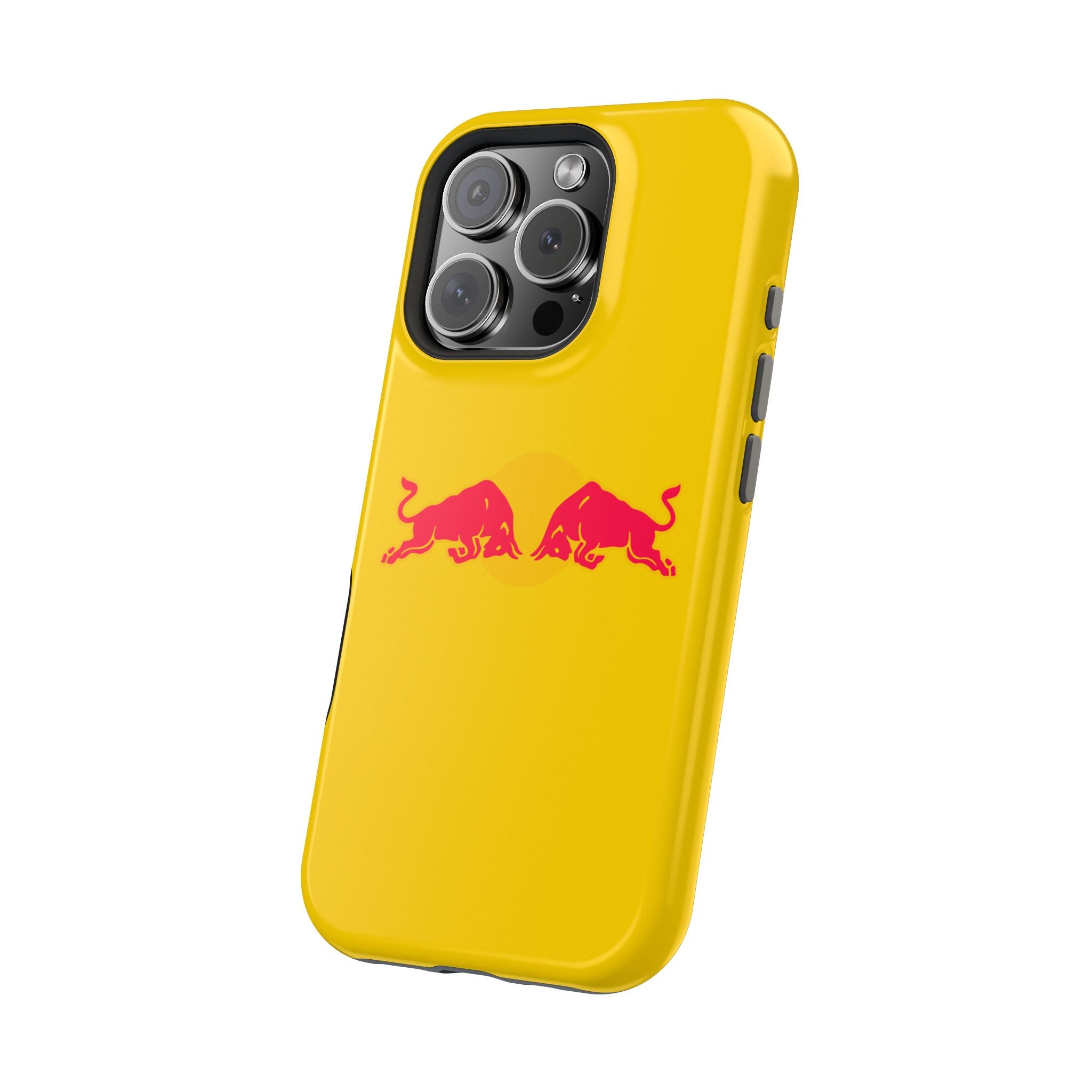 Red Bull yellow inspired Magnetic Tough Cases