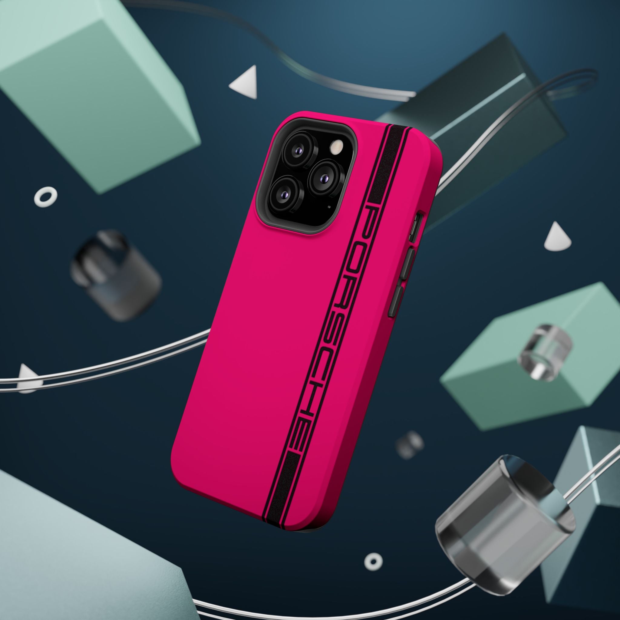 Porsche Rubystar colored inspired Magnetic Tough Cases