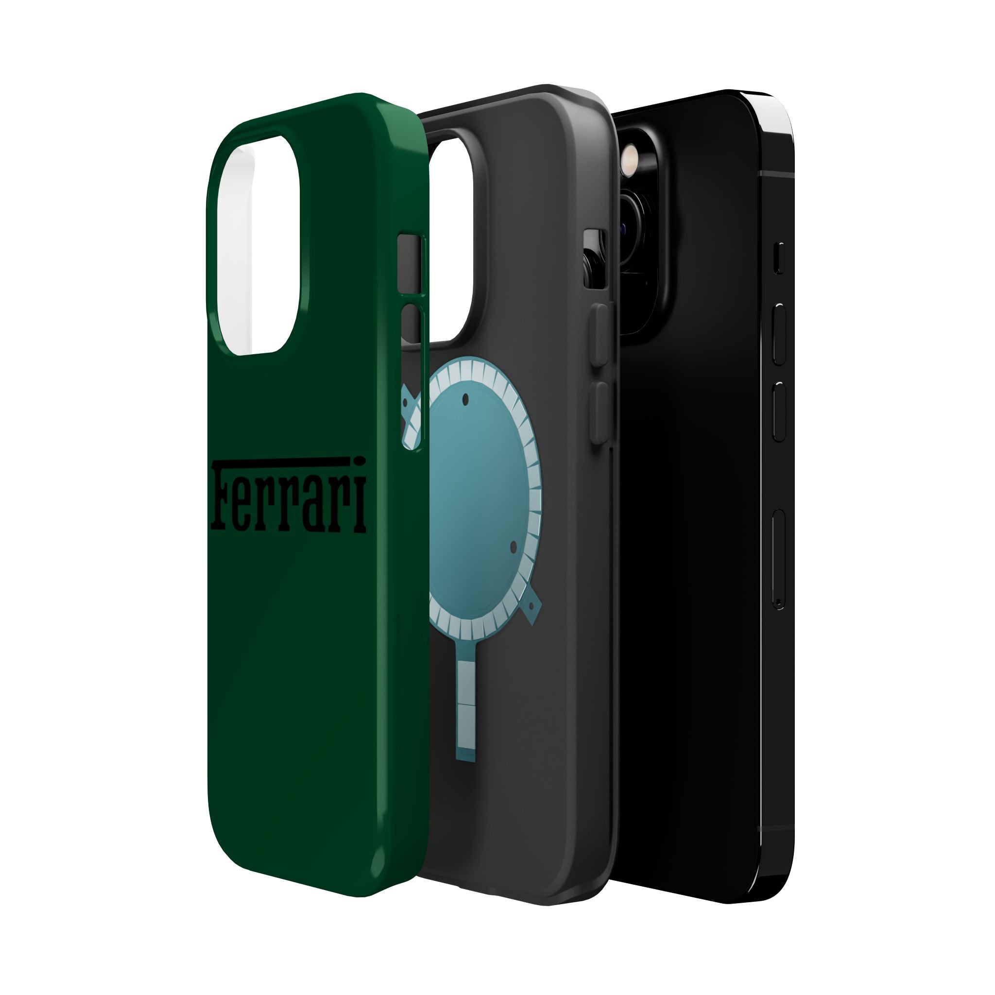Ferrari Verde British inspired Magnetic Tough Cases