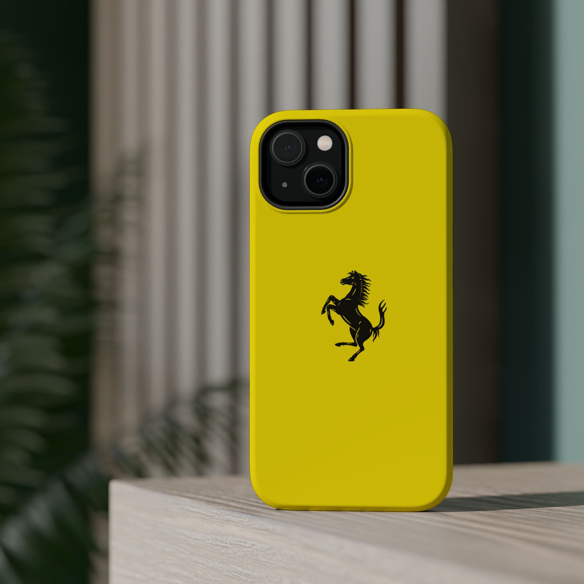 Ferrari horse giallo modena inspired Magnetic Tough Cases