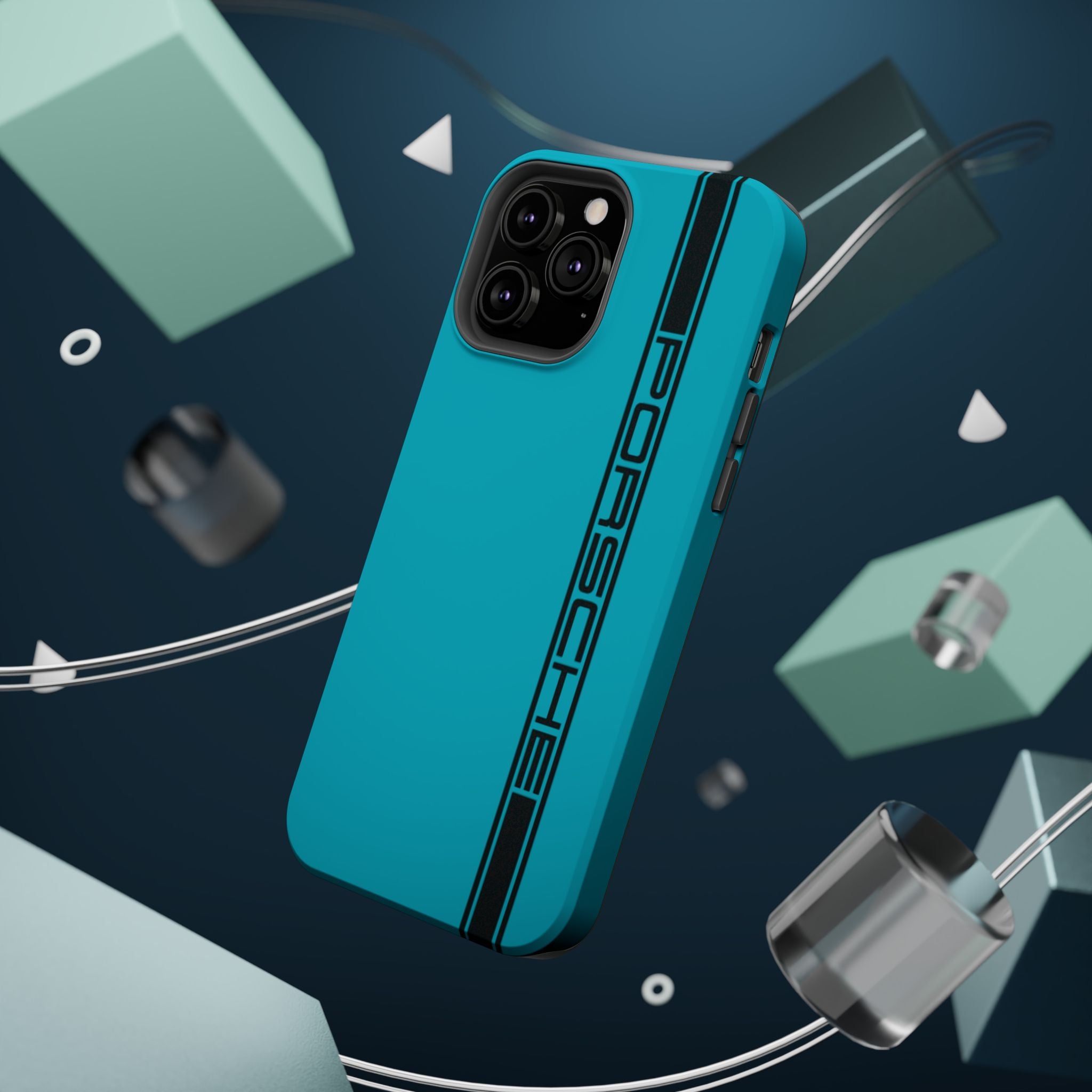 Porsche Miami blue inspired Magnetic Tough Cases