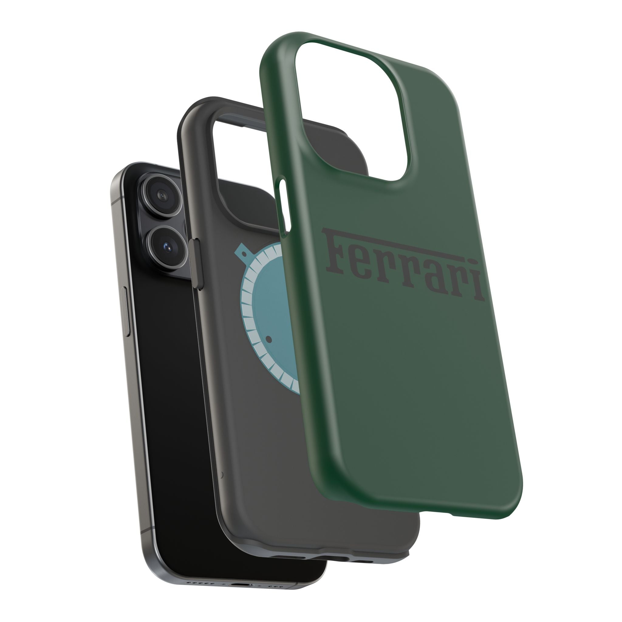 Ferrari Verde British inspired Magnetic Tough Cases