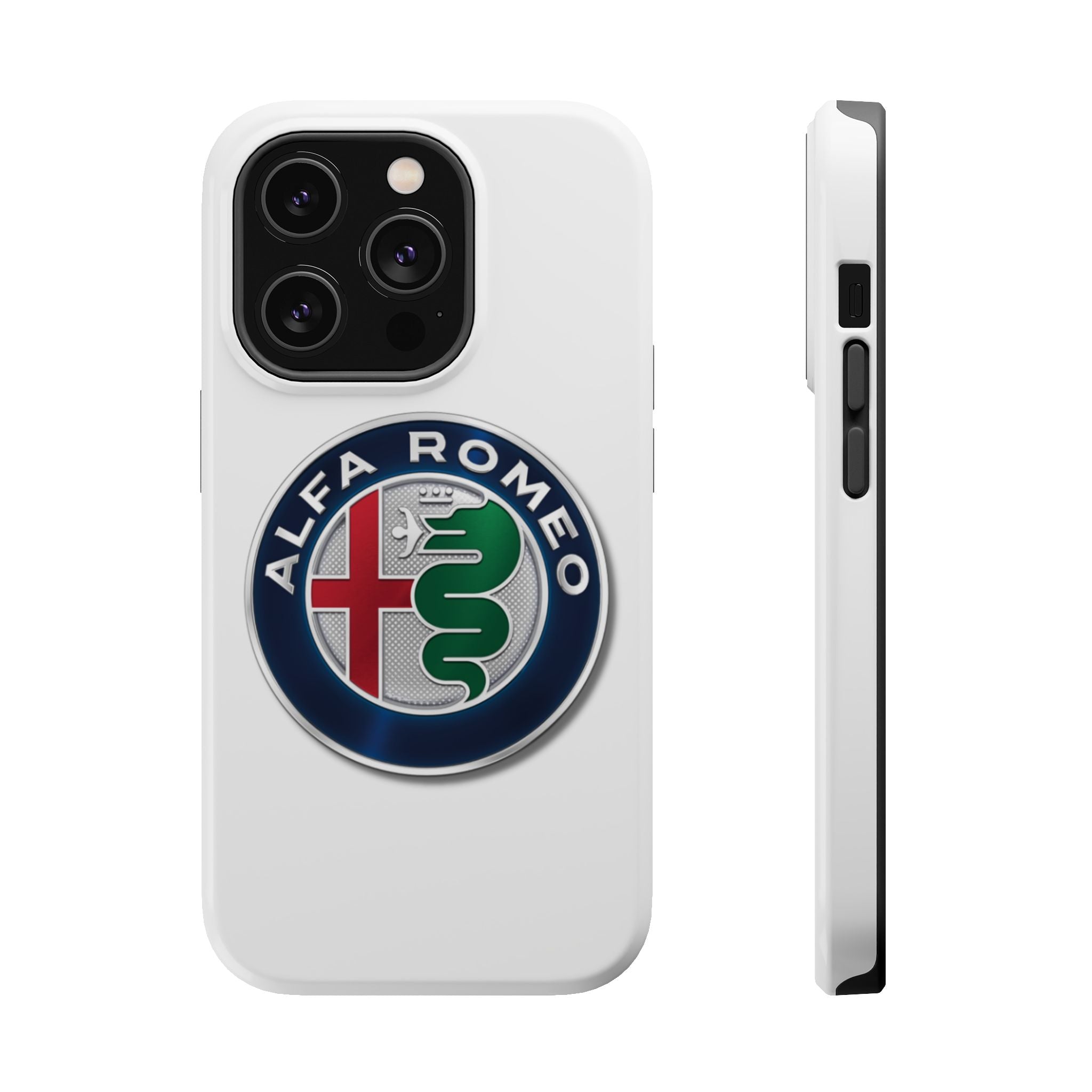 Alfa Romeo White Magnetic Tough Cases