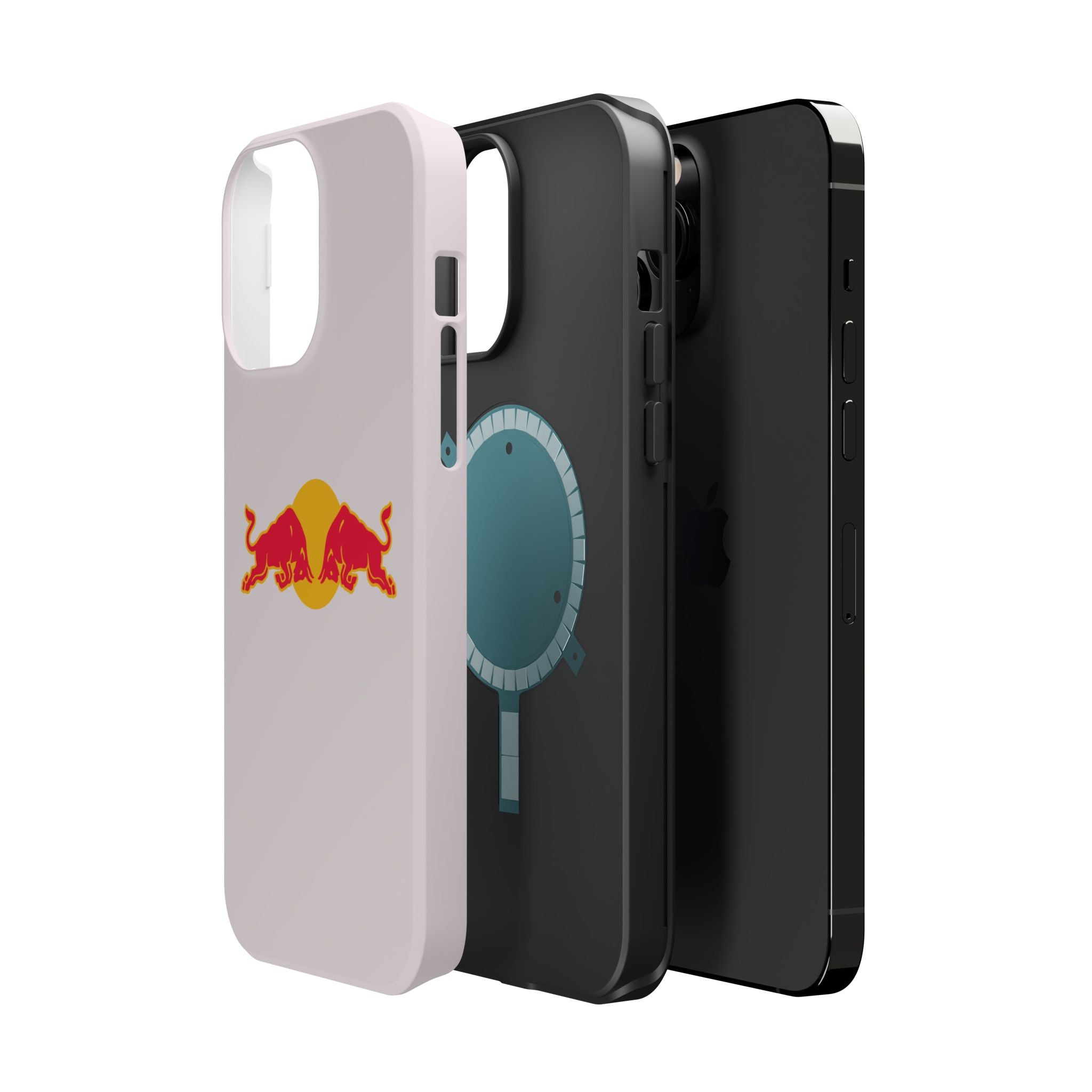 Red Bull white inspired Magnetic Tough Cases