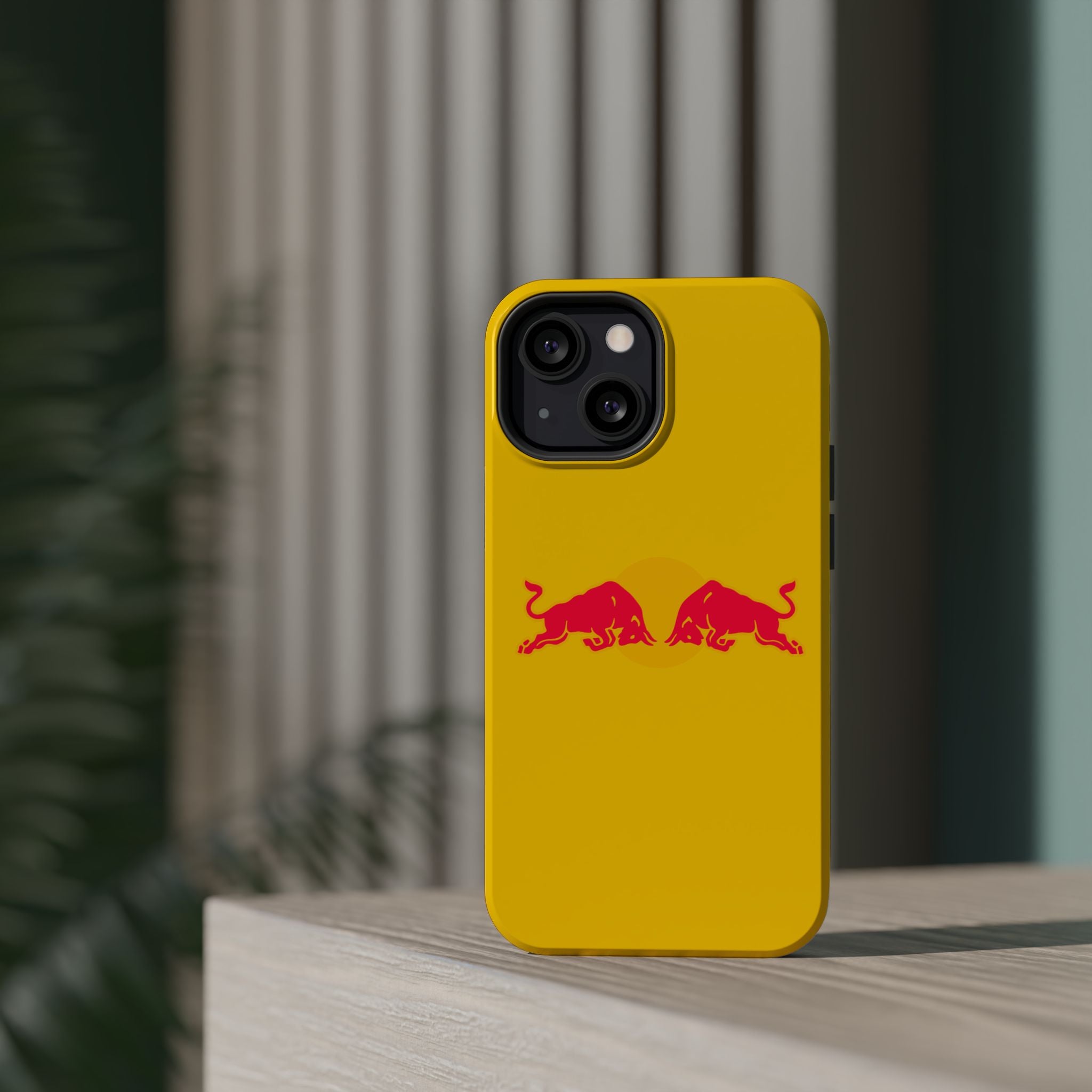 Red Bull yellow inspired Magnetic Tough Cases