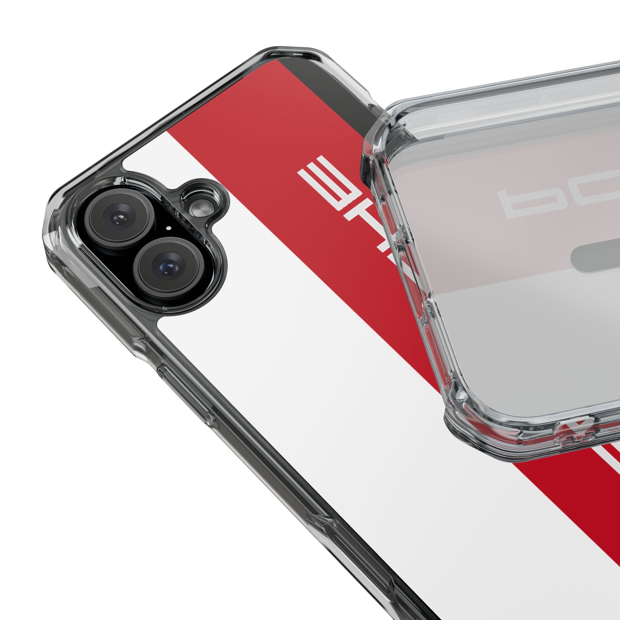 Motorsport case Magnetic Clear Impact Cases