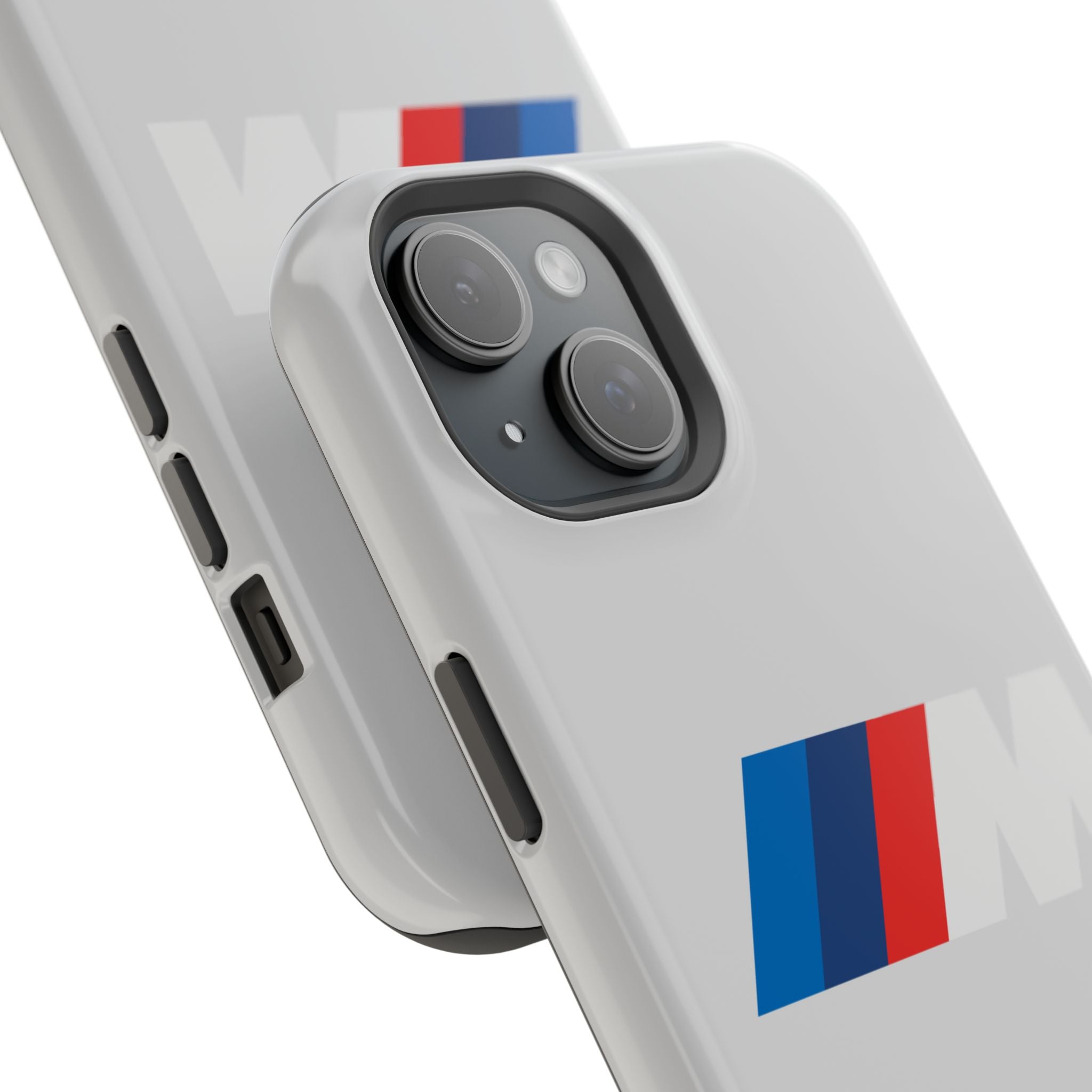 M badge inspired Magnetic Tough Cases