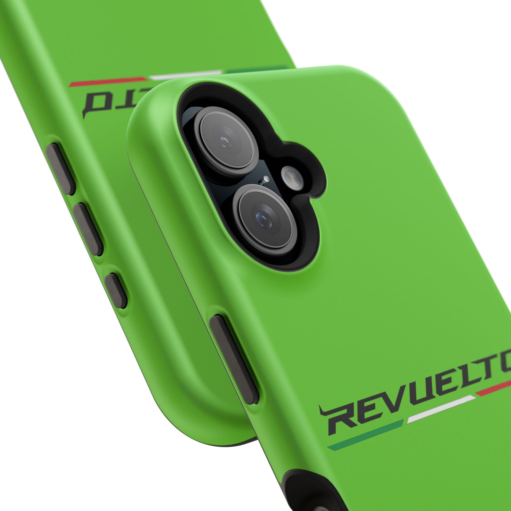 Lamborghini Revuelto Green inspired Magnetic Tough Cases