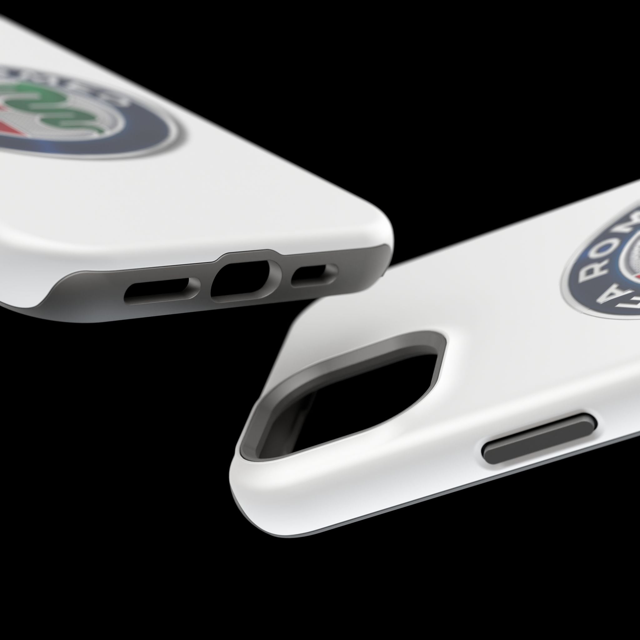Alfa Romeo White Magnetic Tough Cases