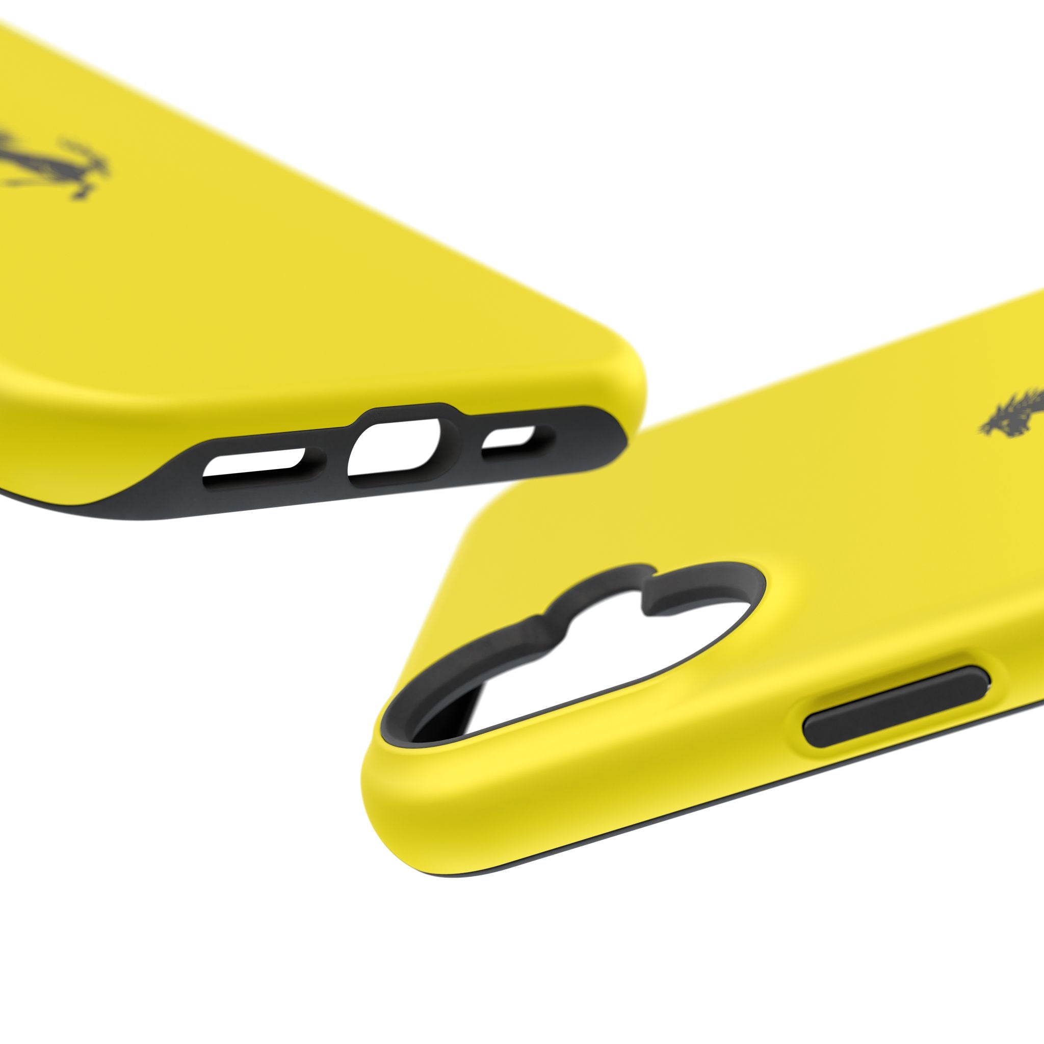 Ferrari horse Giallo Modena inspired Tough Cases