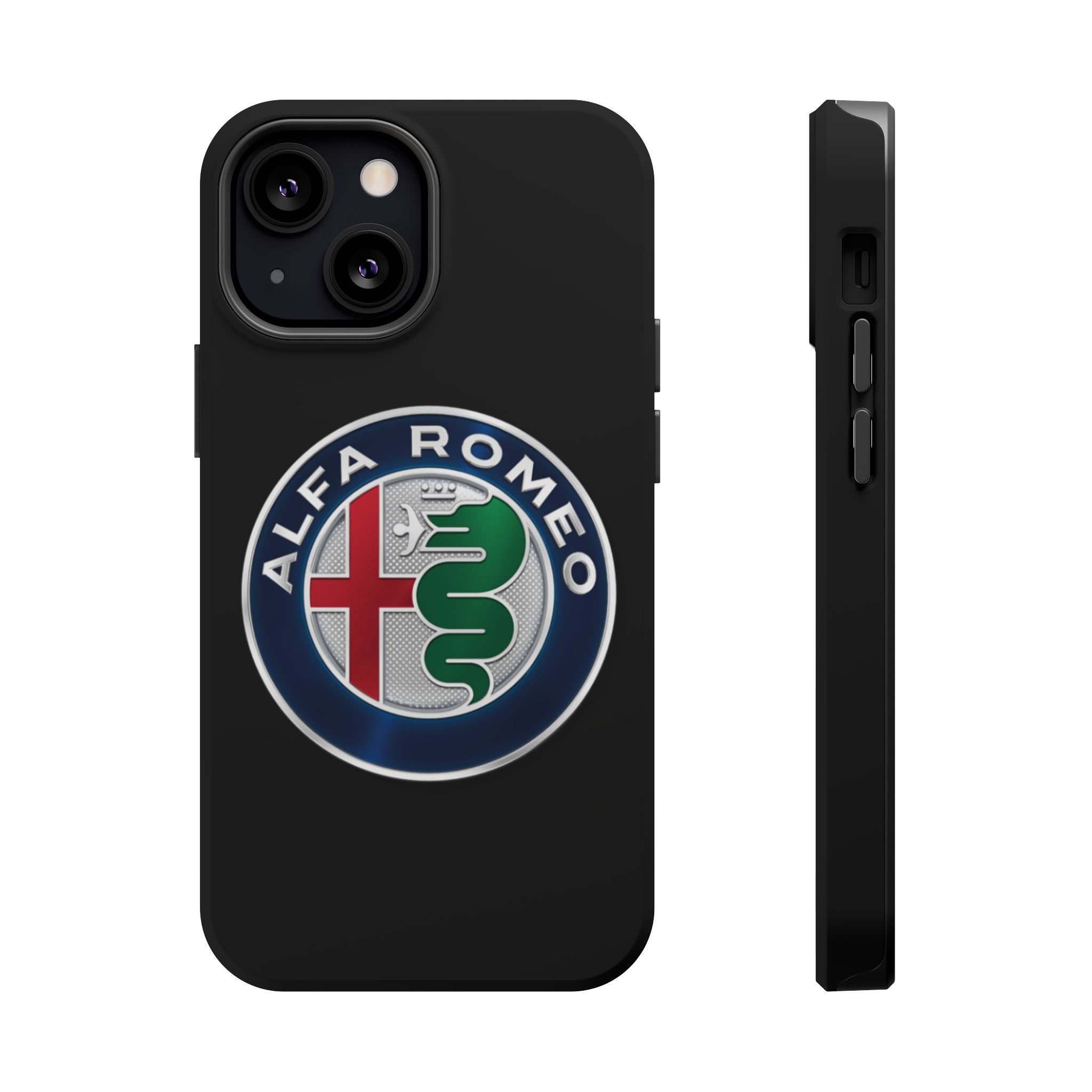 Alfa romeo Dark black inspired Magnetic Tough Cases