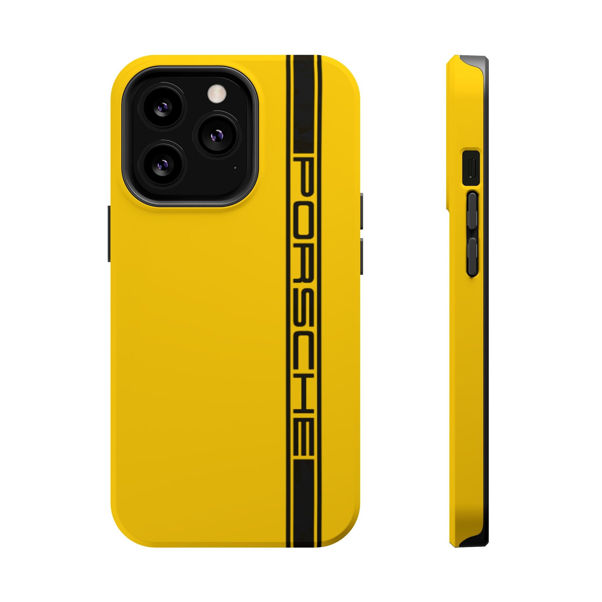 Porsche Speed yellow inspired Magnetic Tough Cases