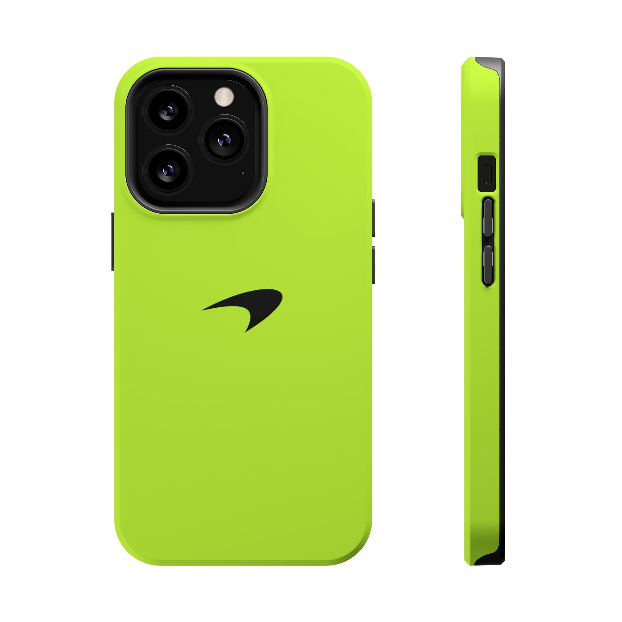Lime green inspired McLaren Magnetic Tough Cases