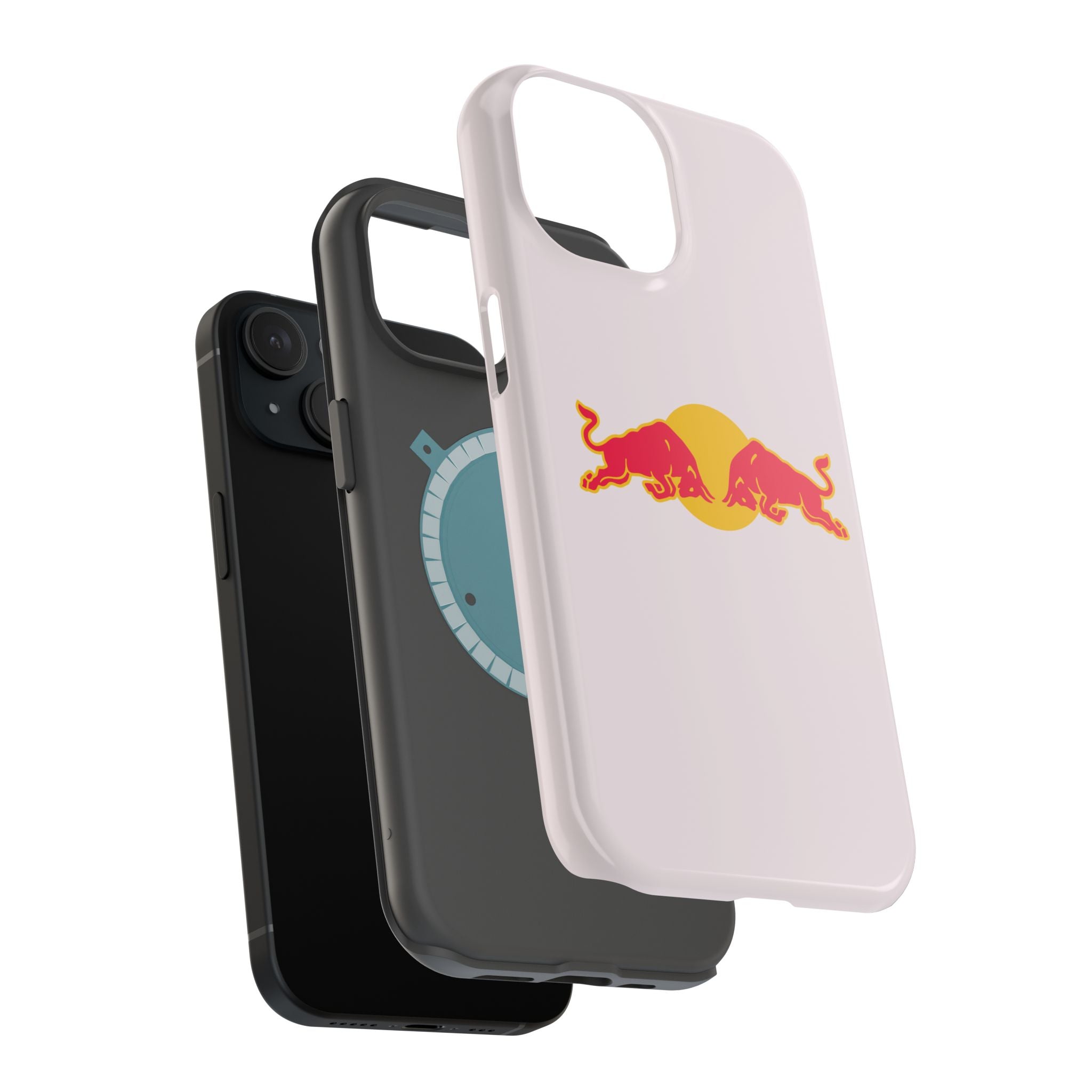 Red Bull white inspired Magnetic Tough Cases