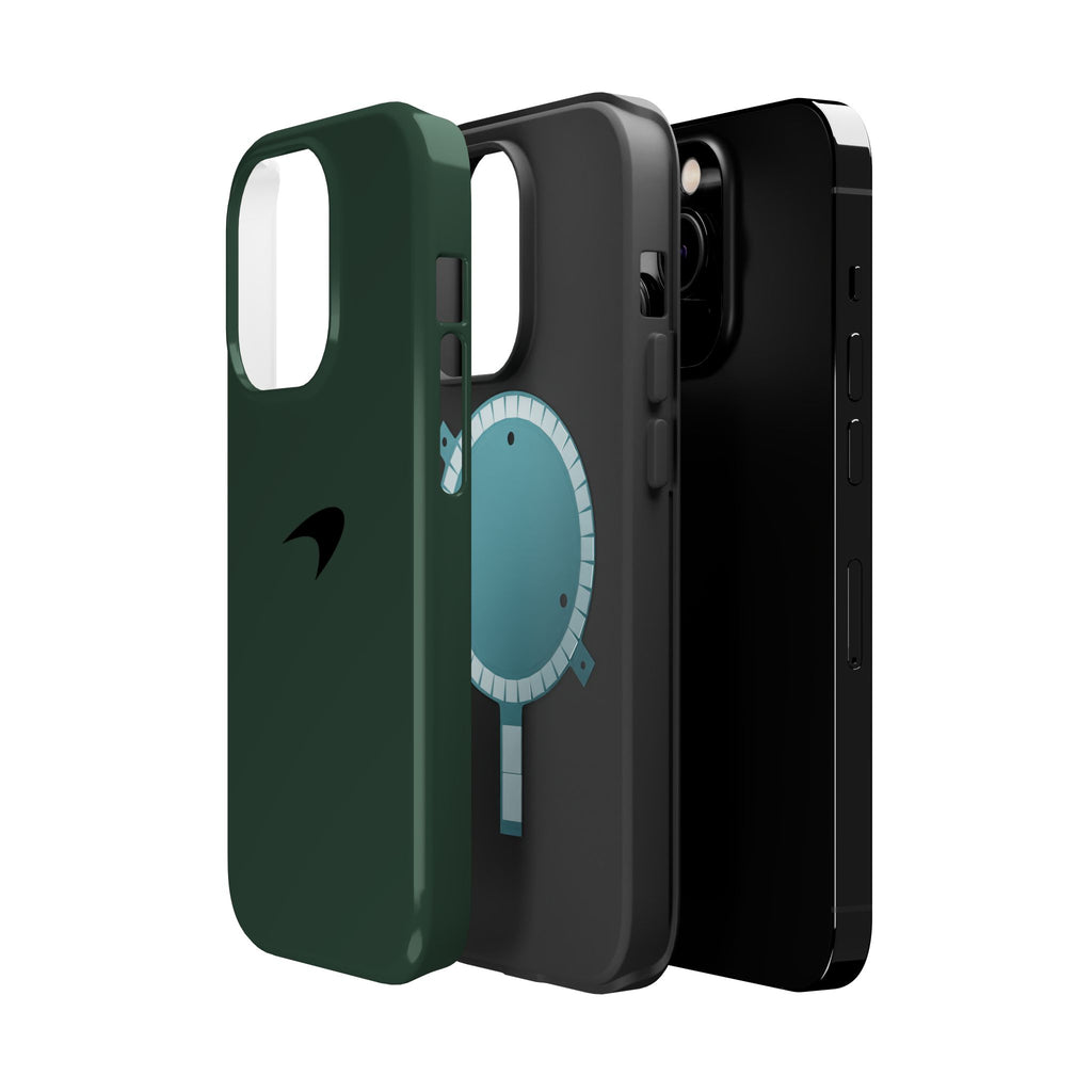 Racing green mclaren inspired Magnetic Tough Cases