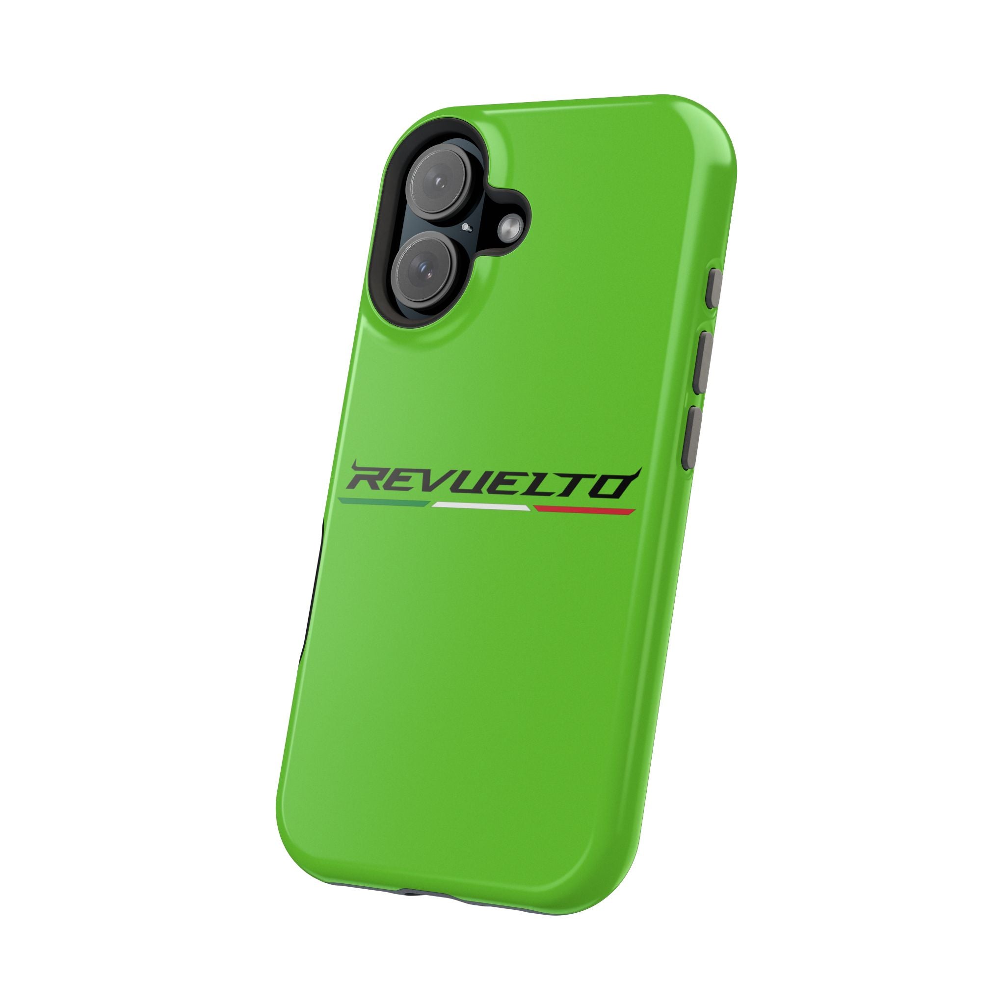 Lamborghini Revuelto Green inspired Magnetic Tough Cases