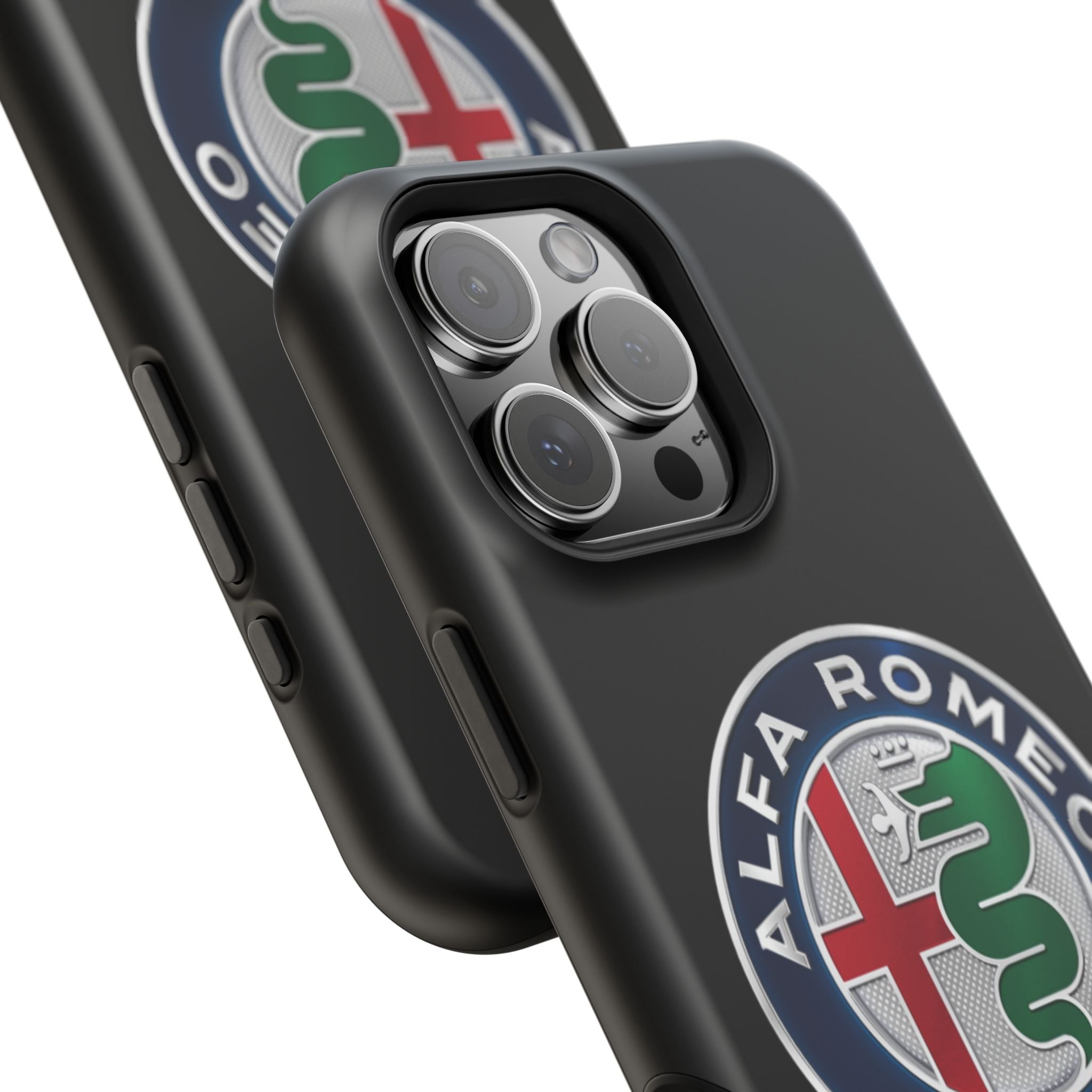 Alfa romeo Dark black inspired Magnetic Tough Cases