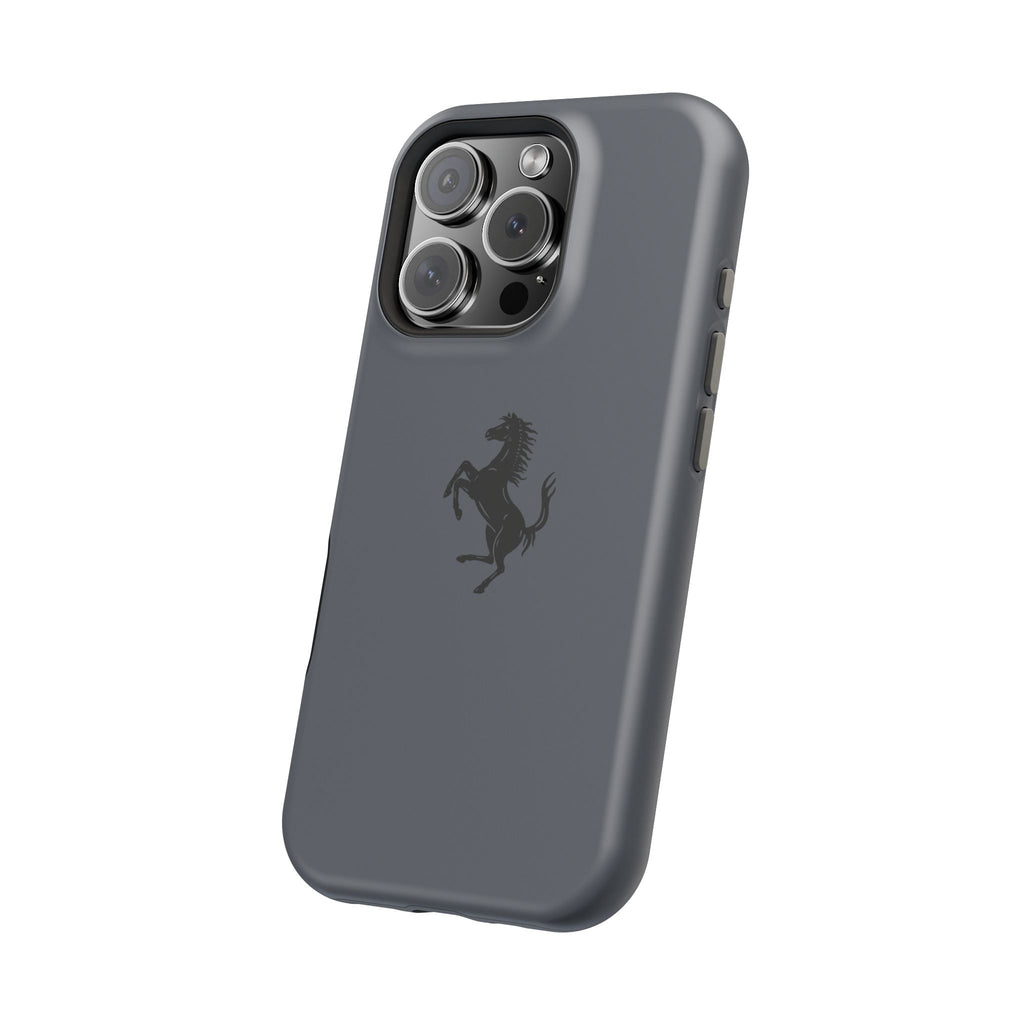 Ferrari horse Grigio silverstone inspired Magnetic Tough Cases
