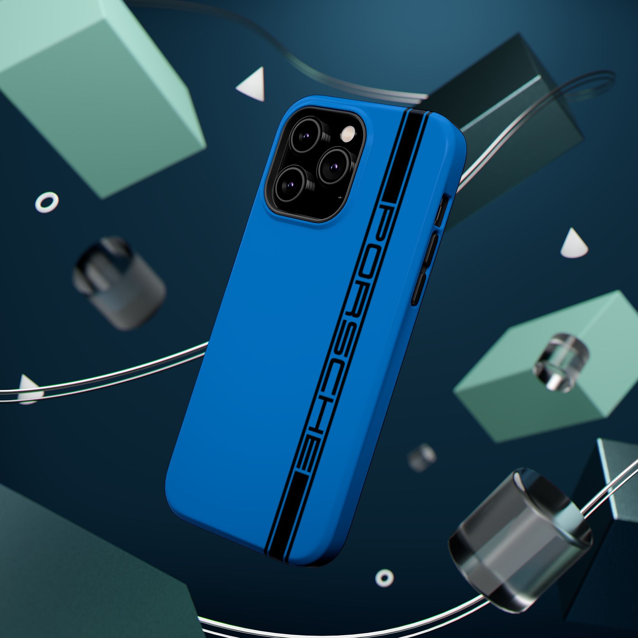 Porsche Riviera Blue inspired Magnetic Tough Cases