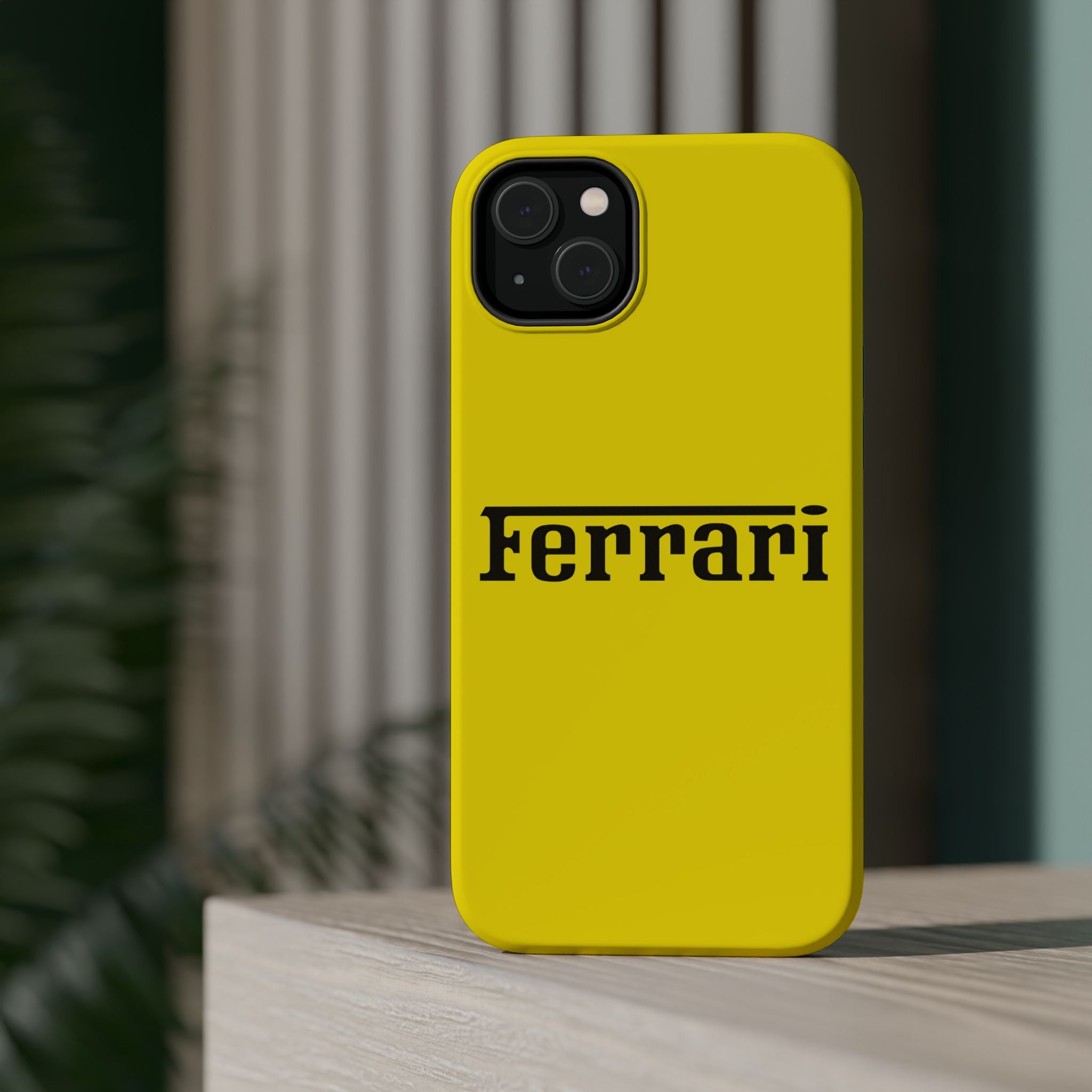 Ferrari Giallo Modena Inspired Magnetic Tough Cases