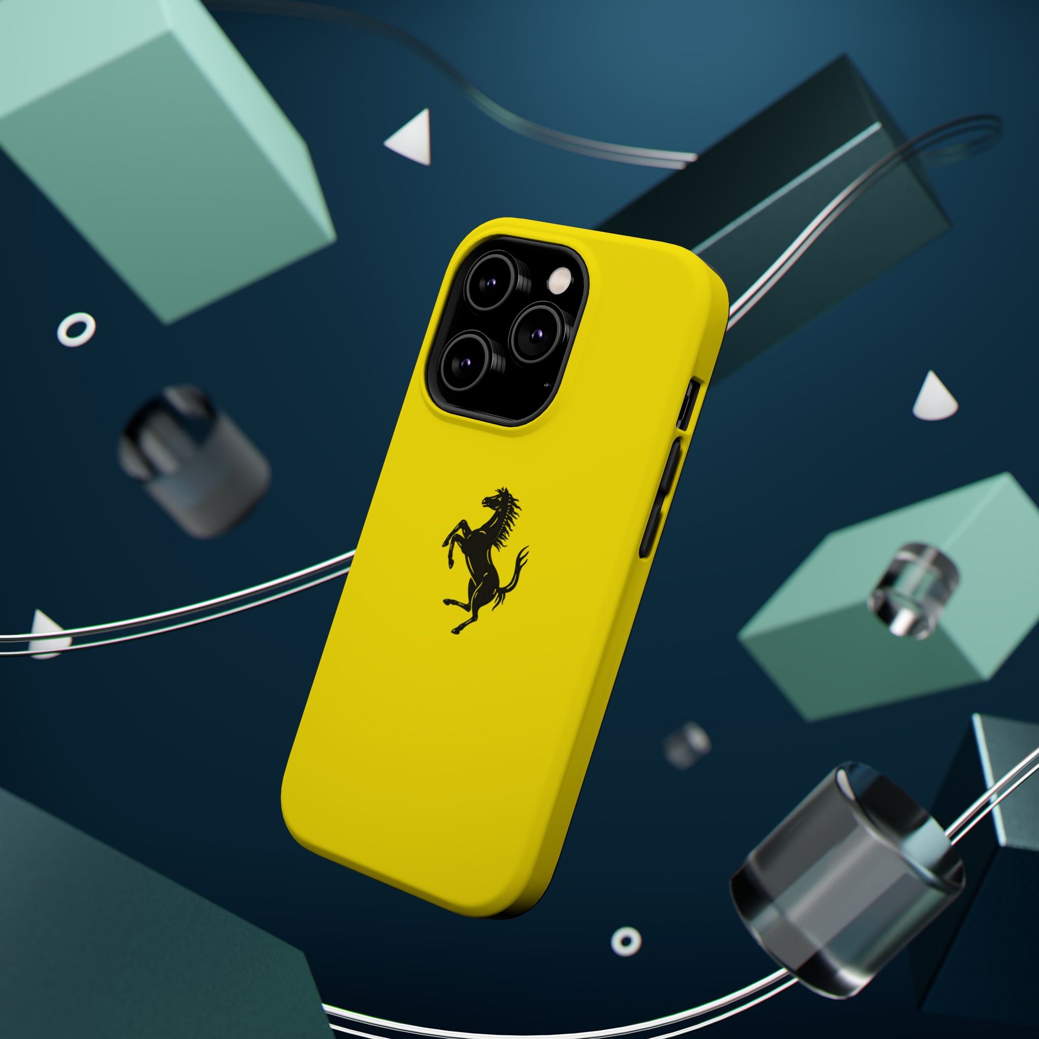 Ferrari horse giallo modena inspired Magnetic Tough Cases