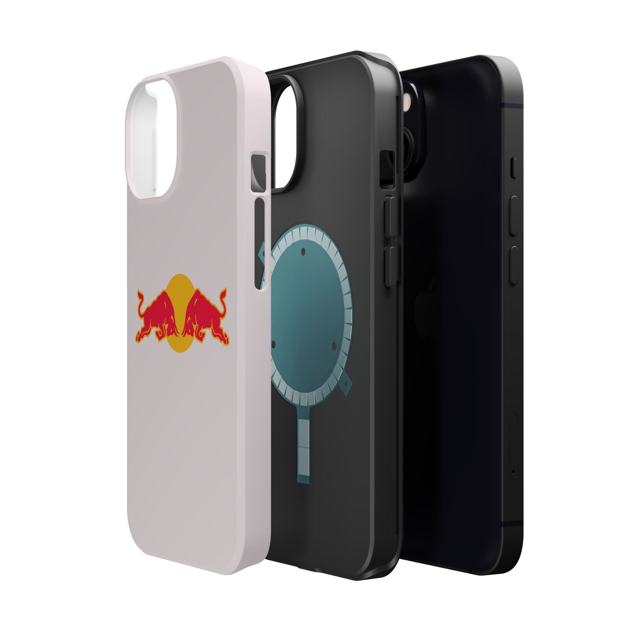 Red Bull white inspired Magnetic Tough Cases