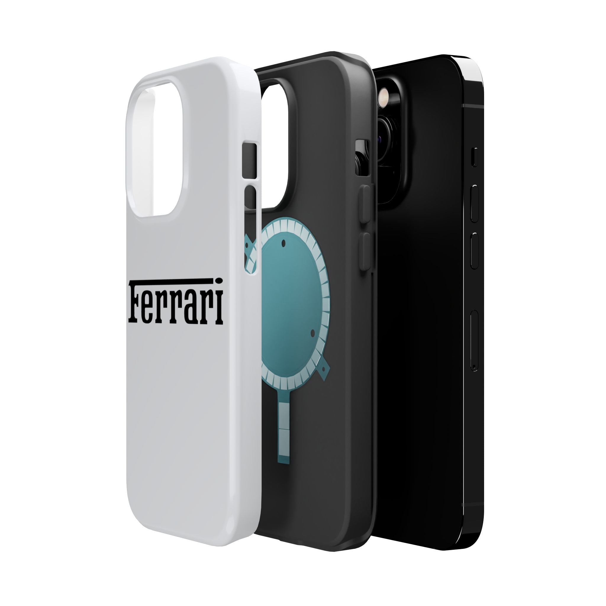 Ferrari Bianco Avus inspired Magnetic Tough Cases