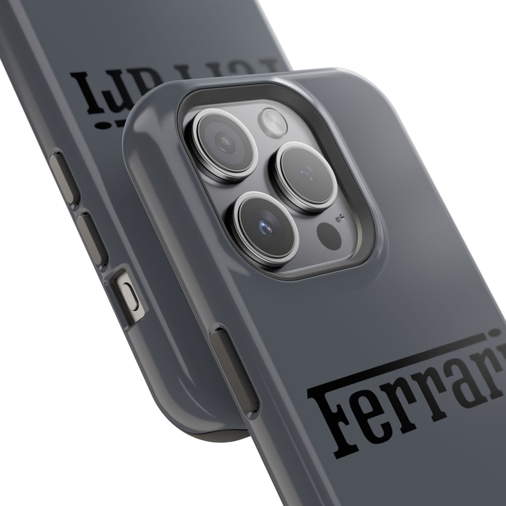 Ferrari Grigio Silverstone inspired Magnetic Tough Cases