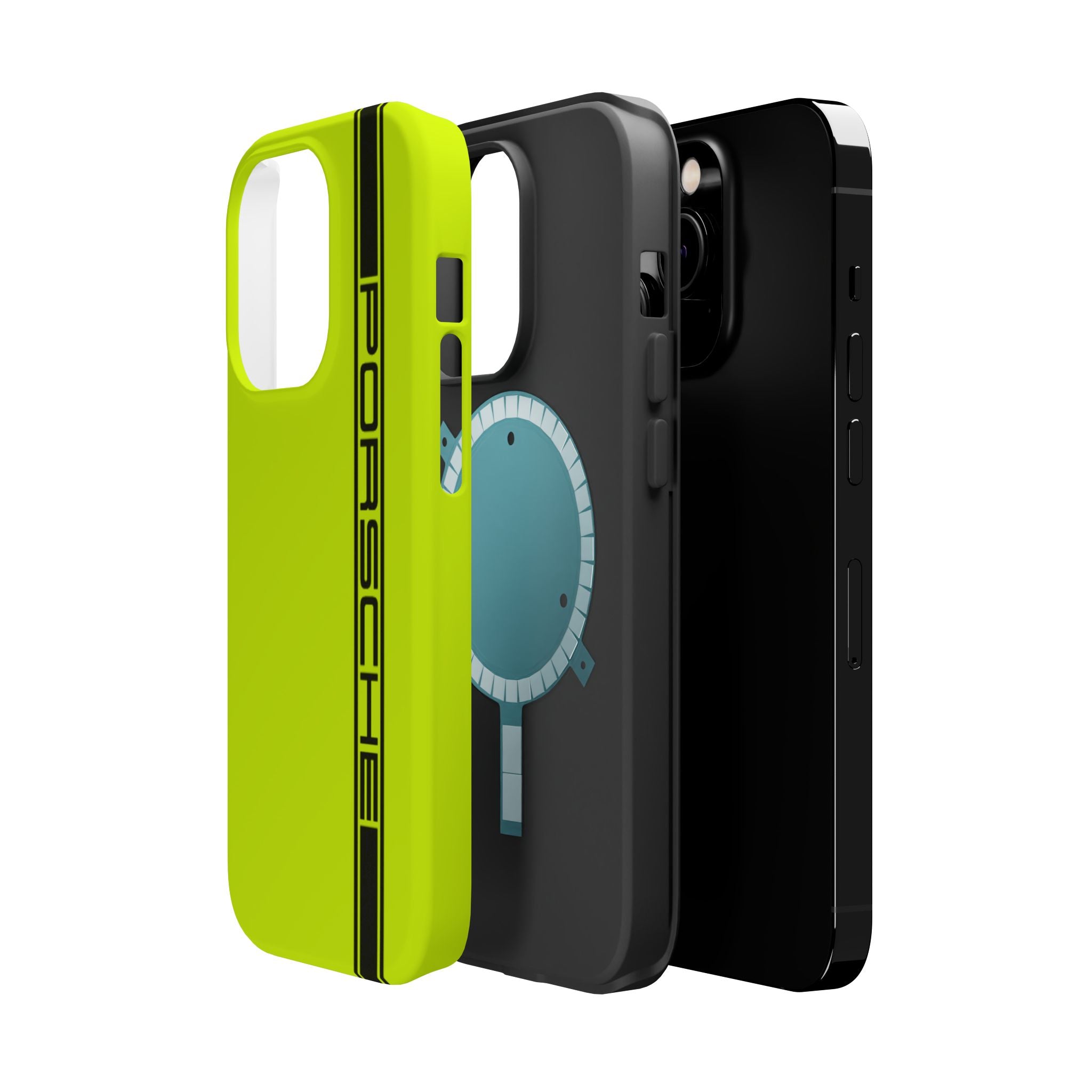 Porsche Acid green inspired Magnetic Tough Cases