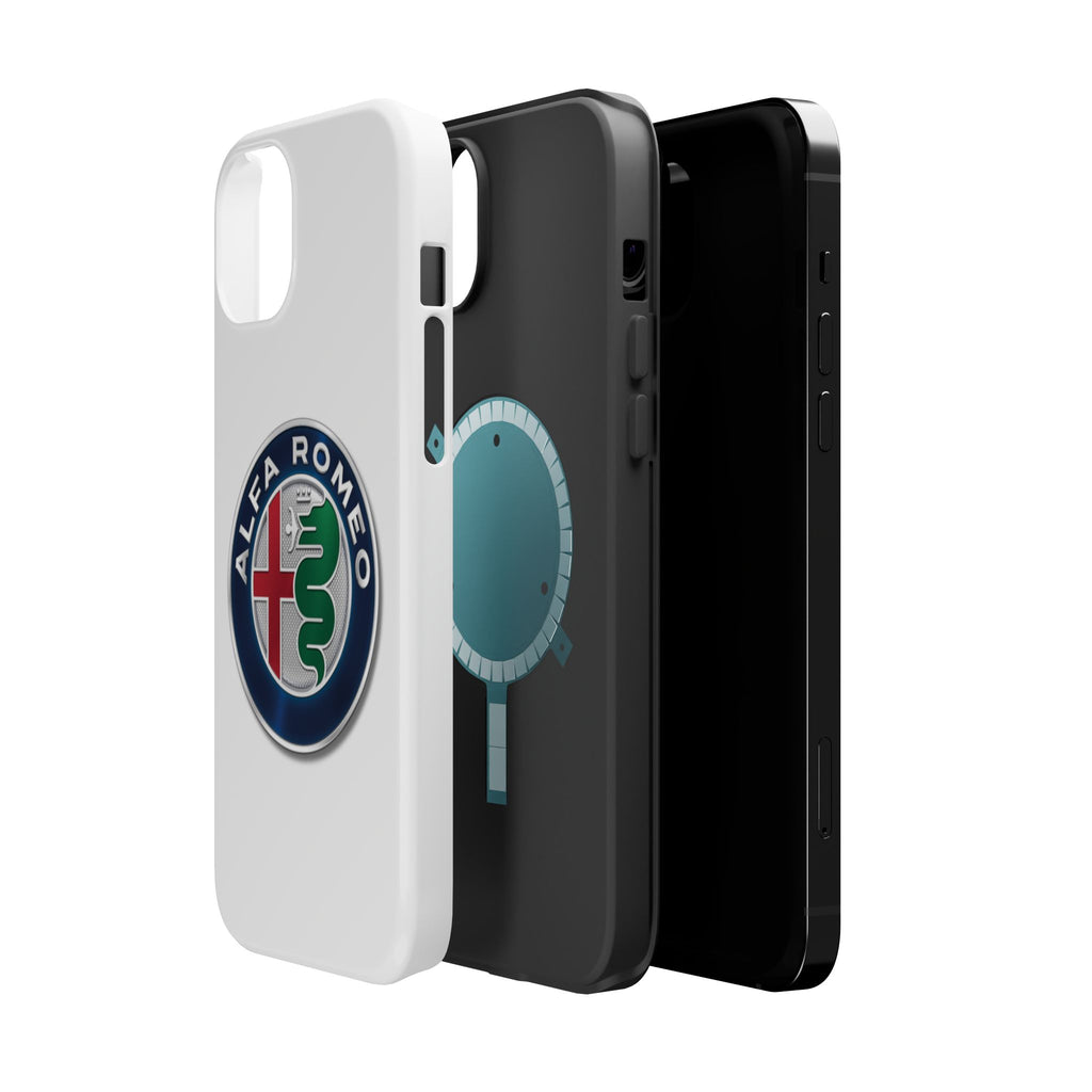 Alfa Romeo White Magnetic Tough Cases