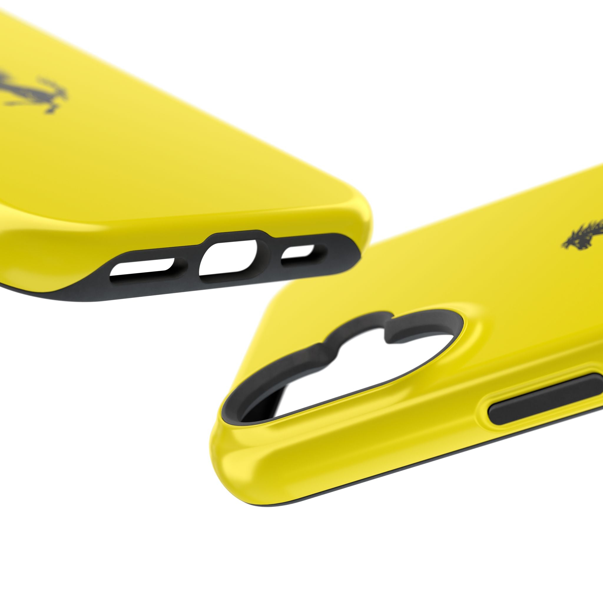 Ferrari horse Giallo Modena inspired Tough Cases
