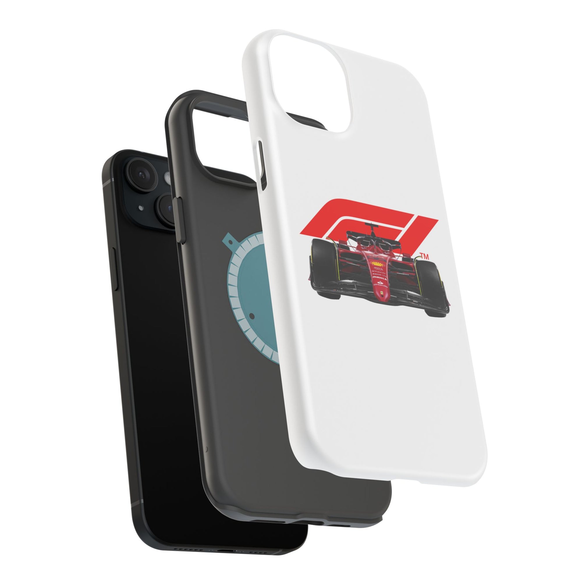 F1 inspired magnetic Tough Cases