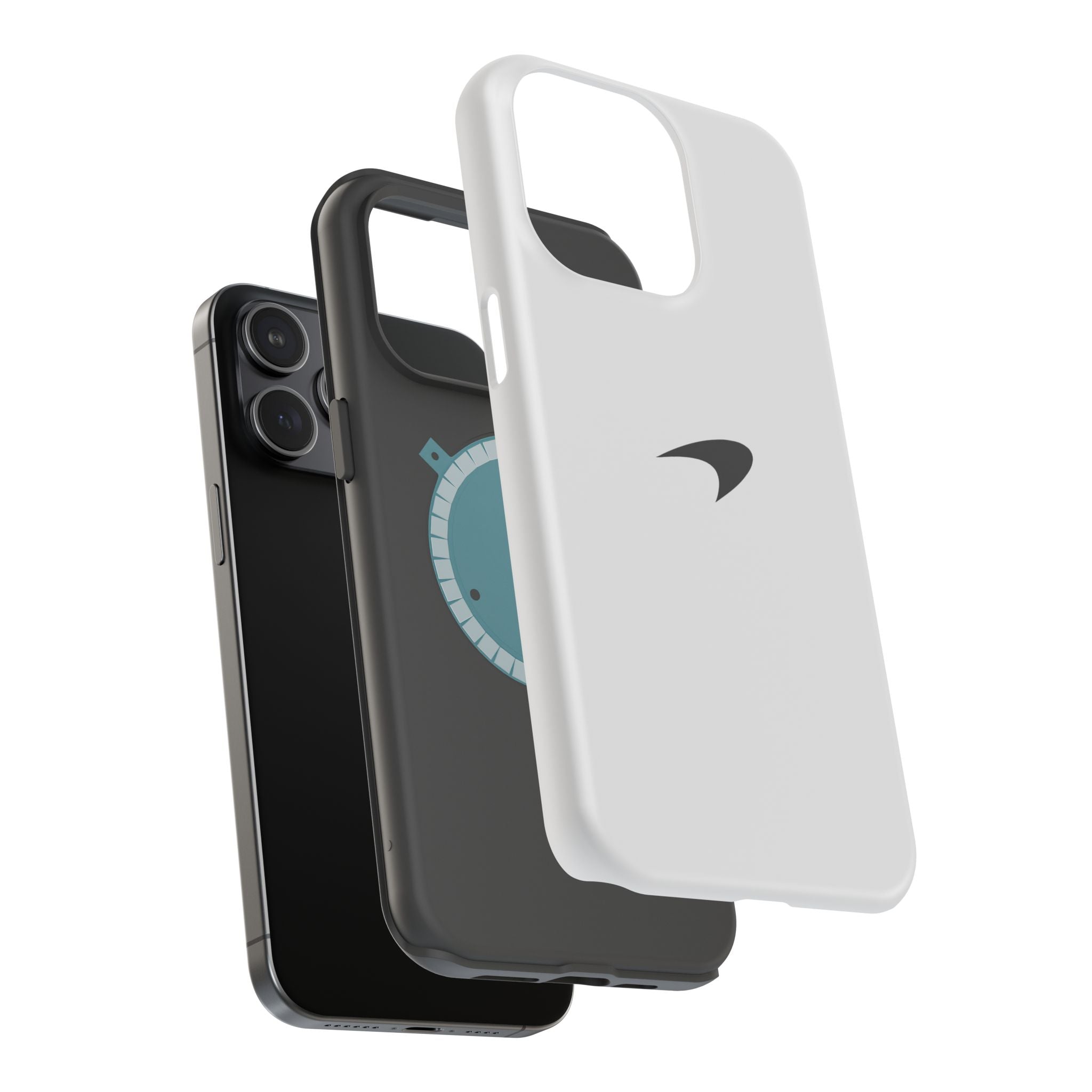 Pearl white mclaren inspired Magnetic Tough Cases