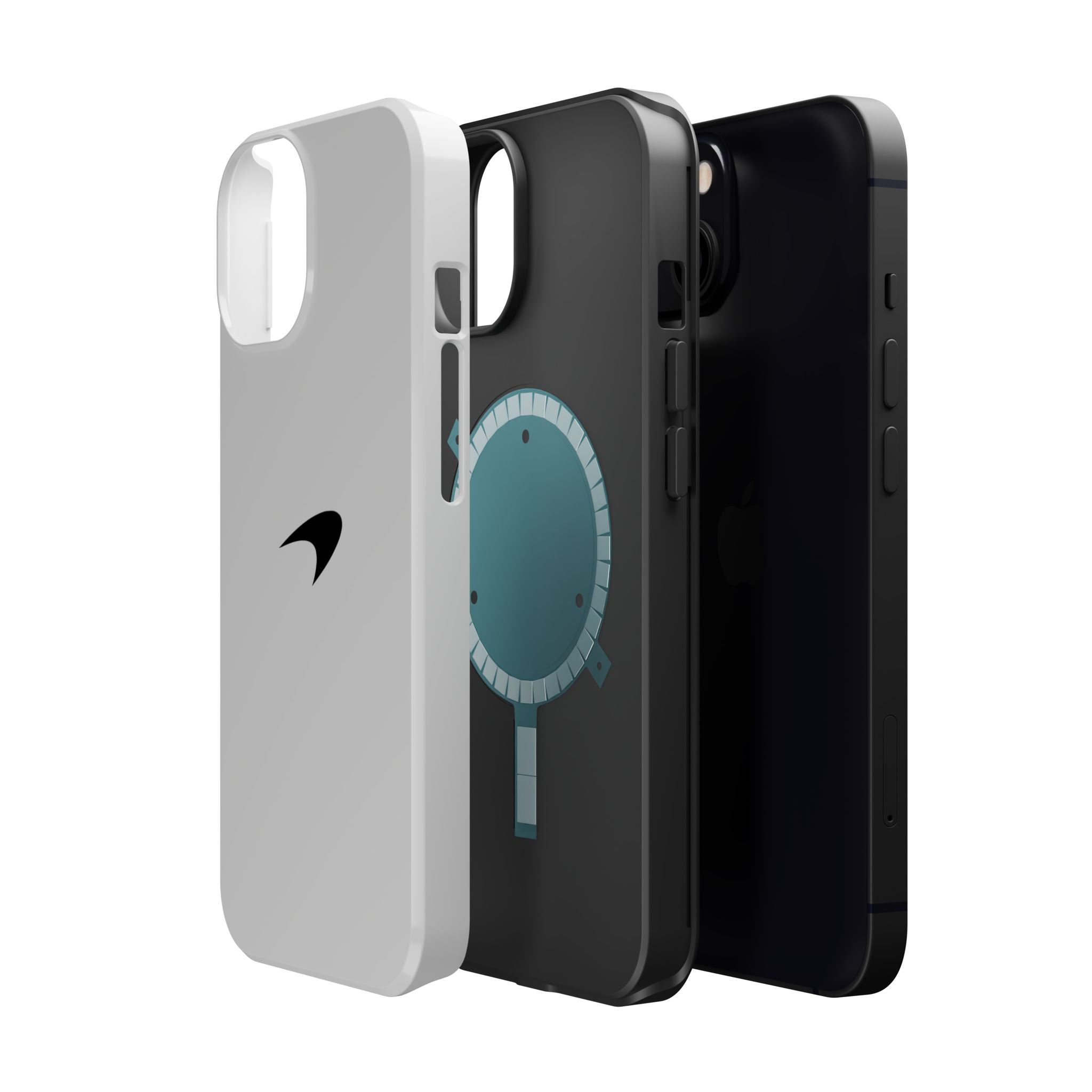 Pearl white mclaren inspired Magnetic Tough Cases