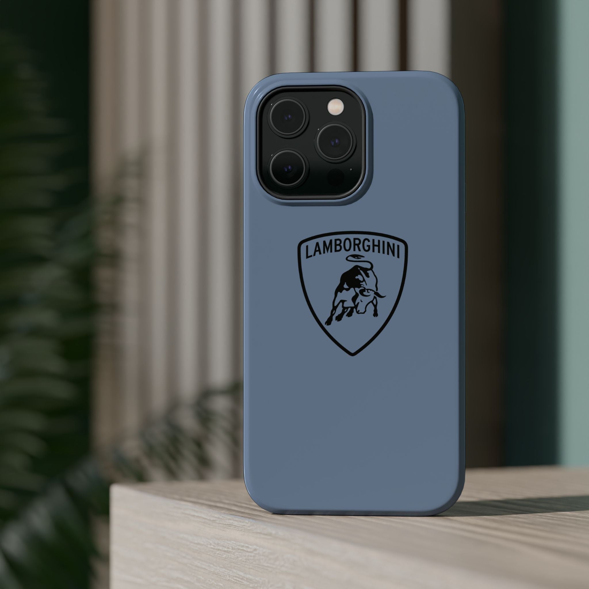 Lamborghini Azzurro Thetys inspired Magnetic Tough Cases