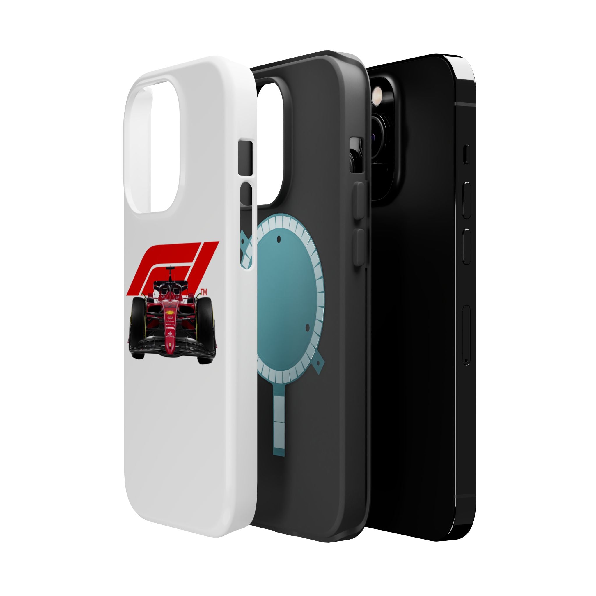 F1 inspired magnetic Tough Cases