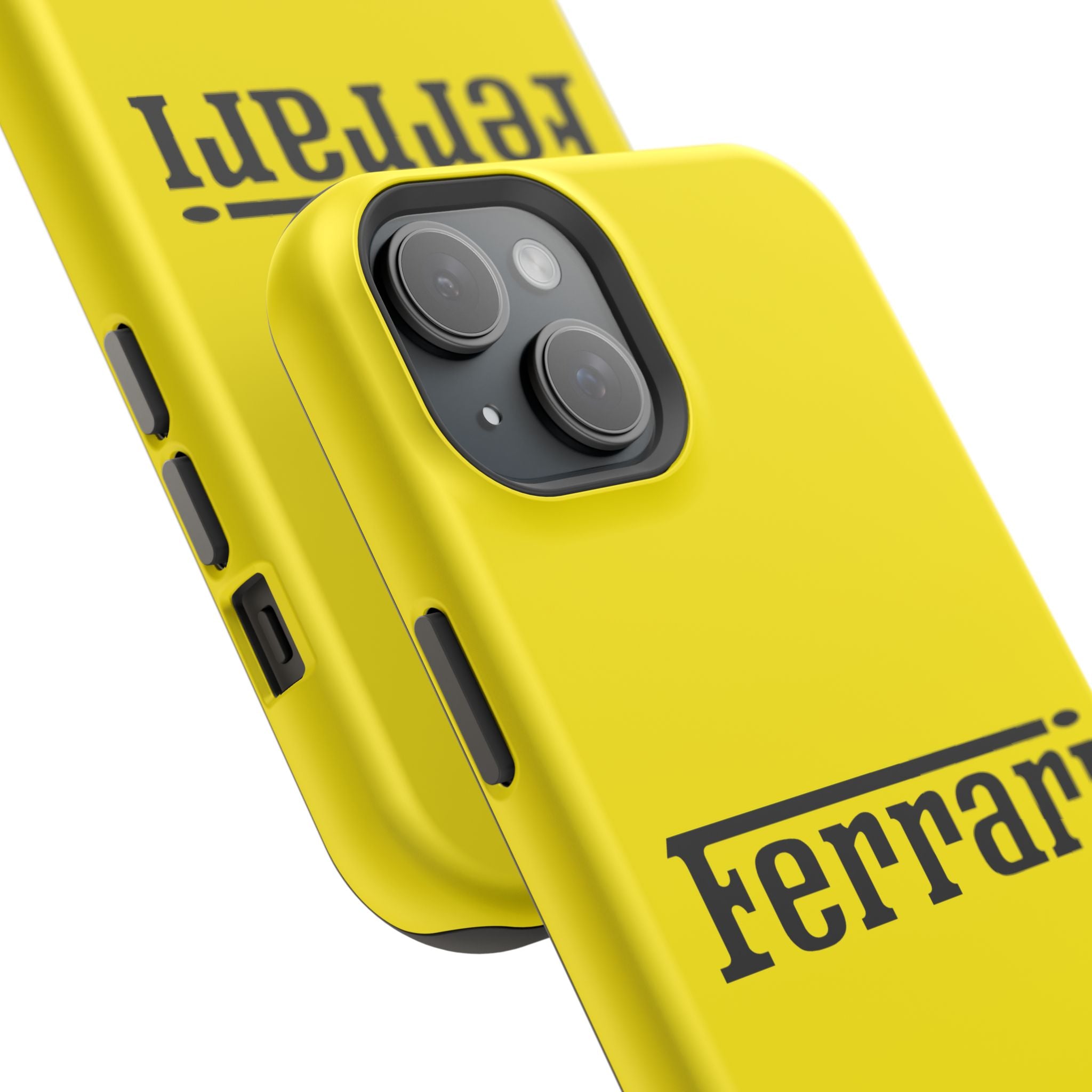 Ferrari Giallo Modena Inspired Magnetic Tough Cases