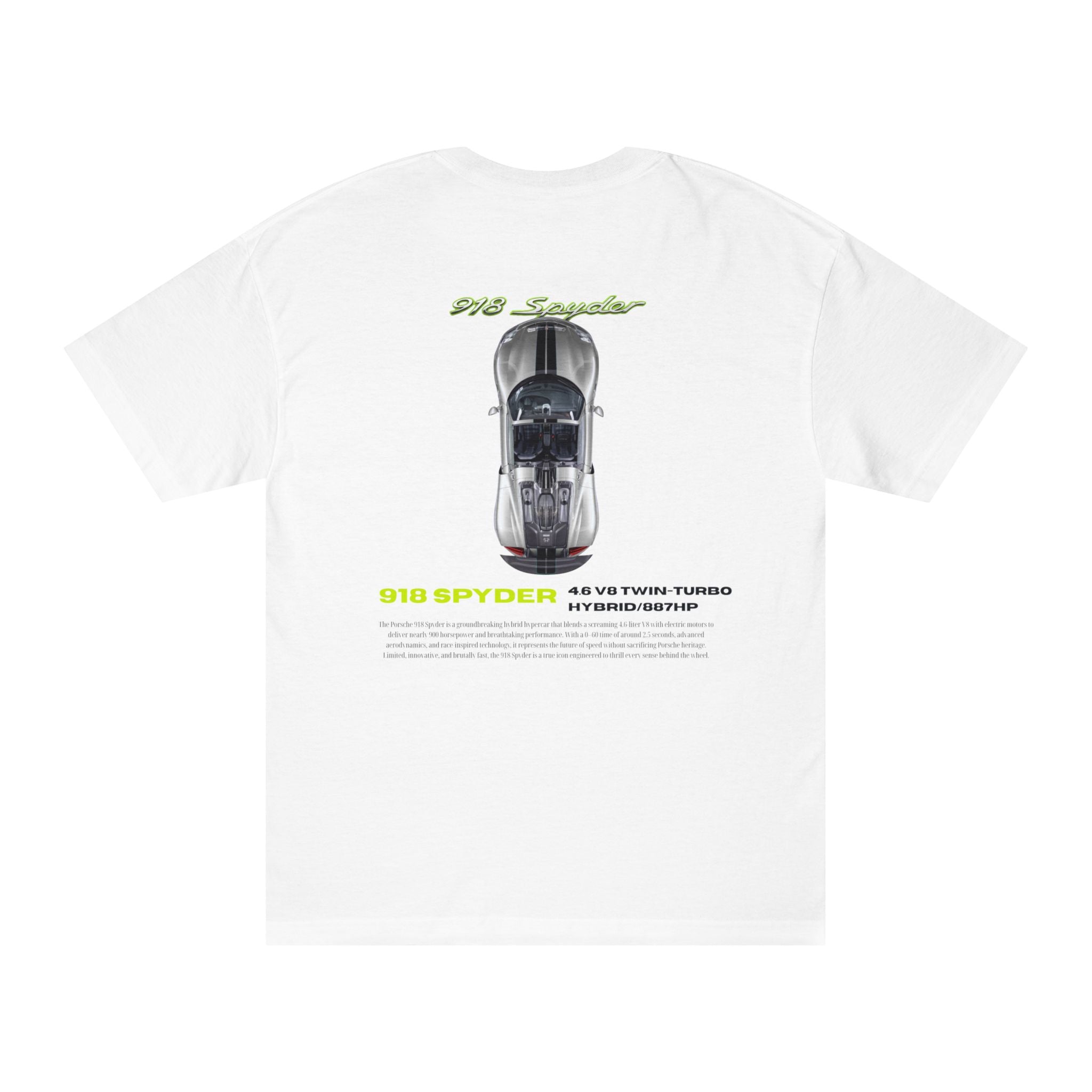 Porsche 918 spyder Unisex Classic T-shirts
