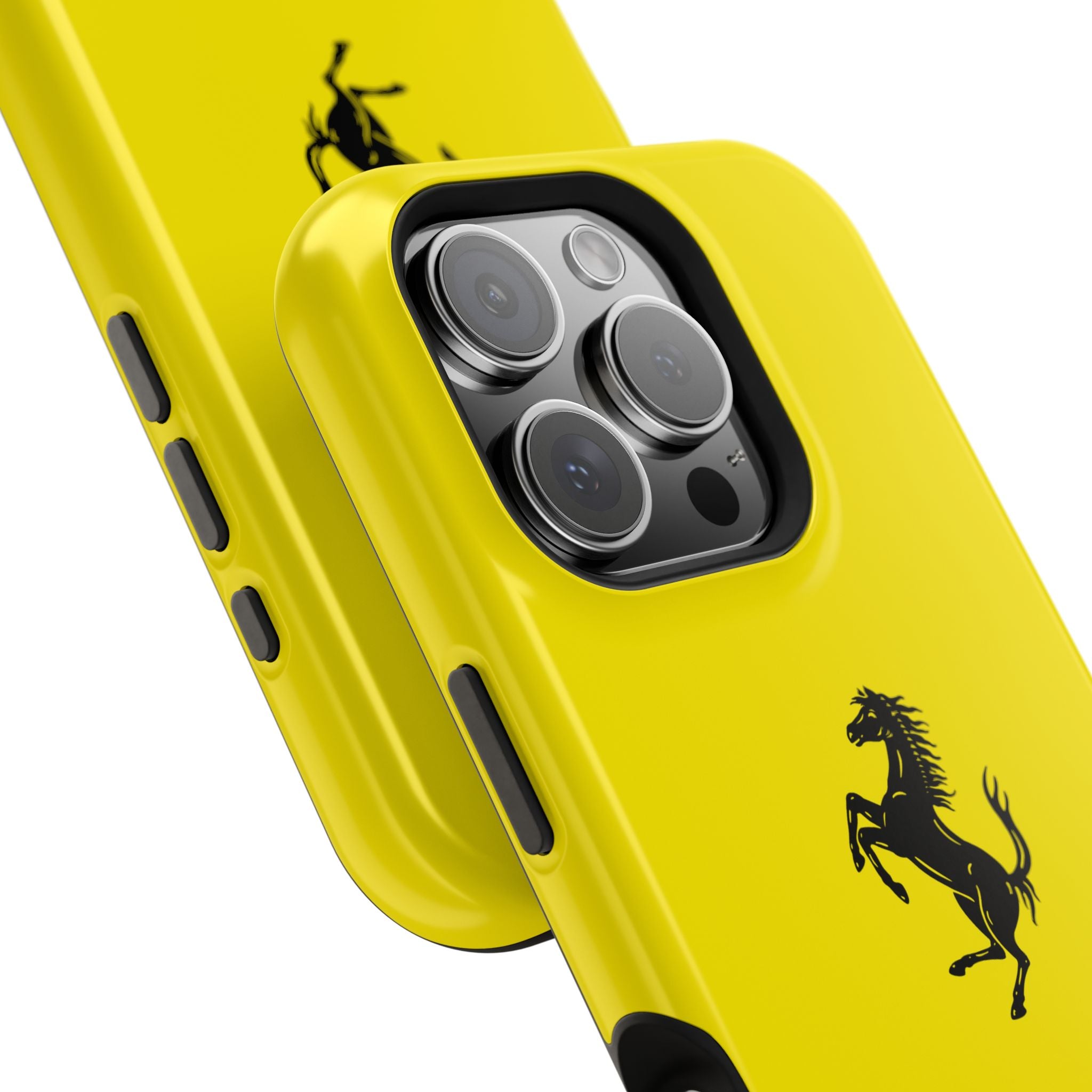 Ferrari horse Giallo Modena inspired Tough Cases