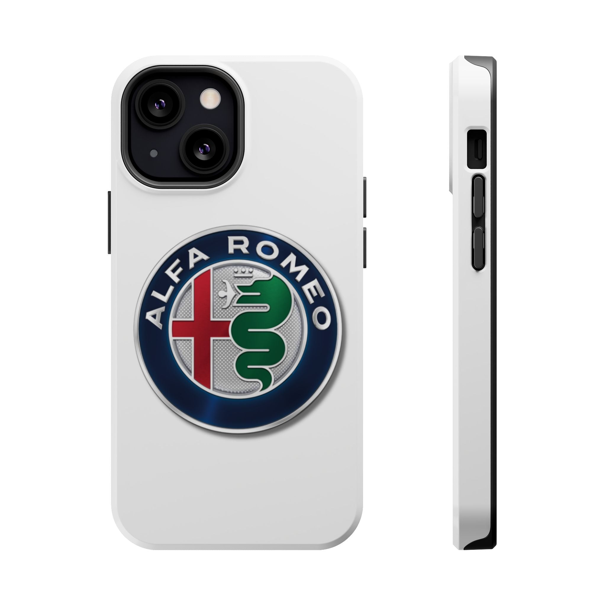 Alfa Romeo White Magnetic Tough Cases