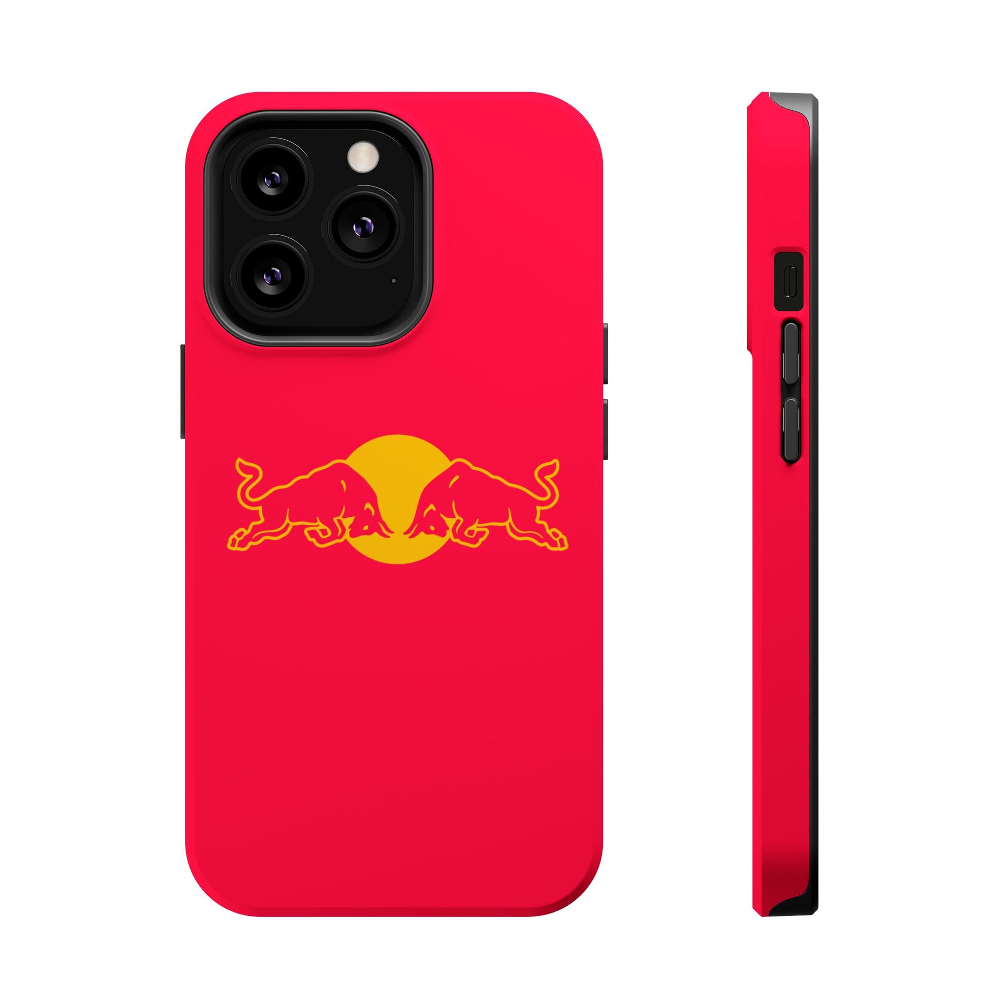 Red Bull red inspired Magnetic Tough Cases