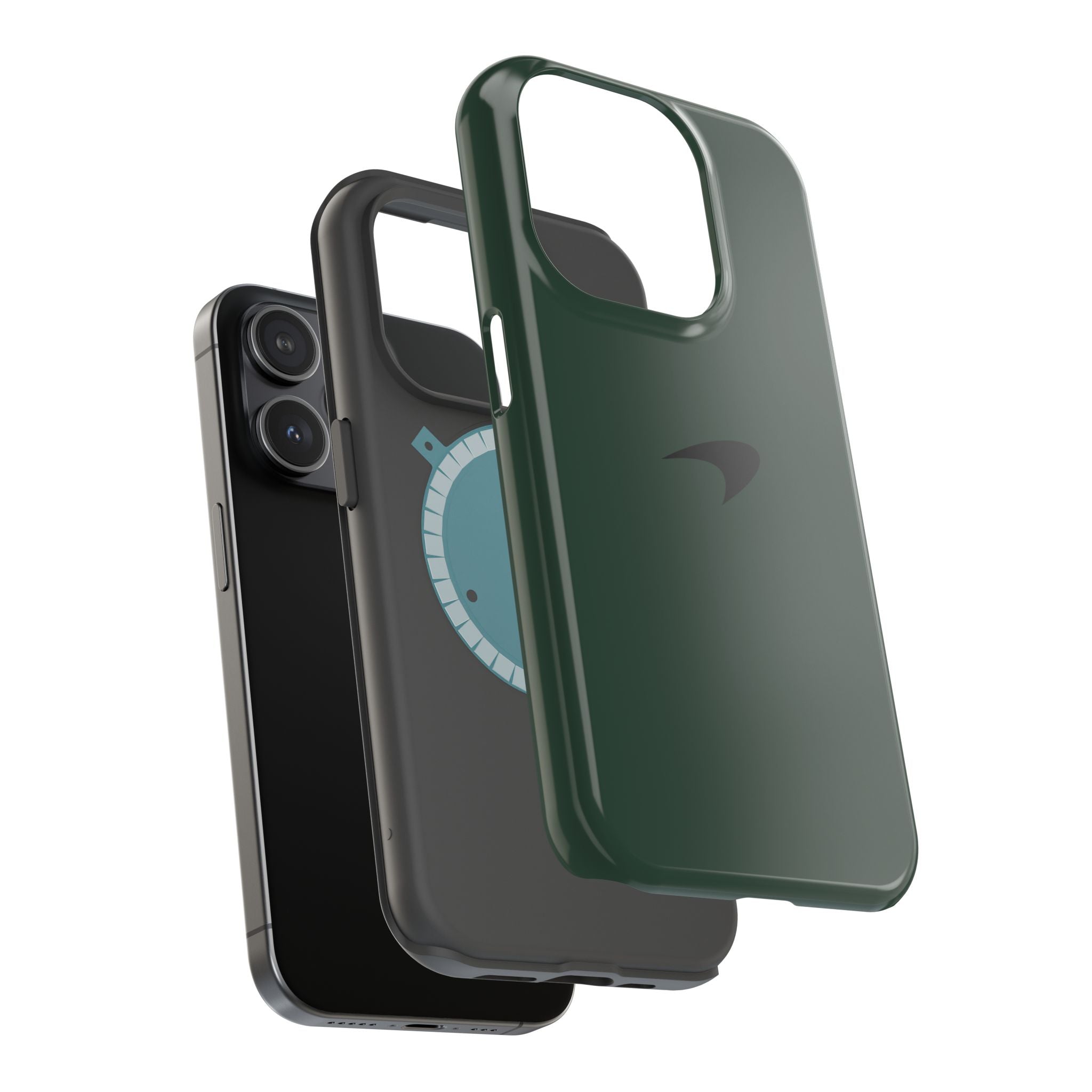 Racing green mclaren inspired Magnetic Tough Cases