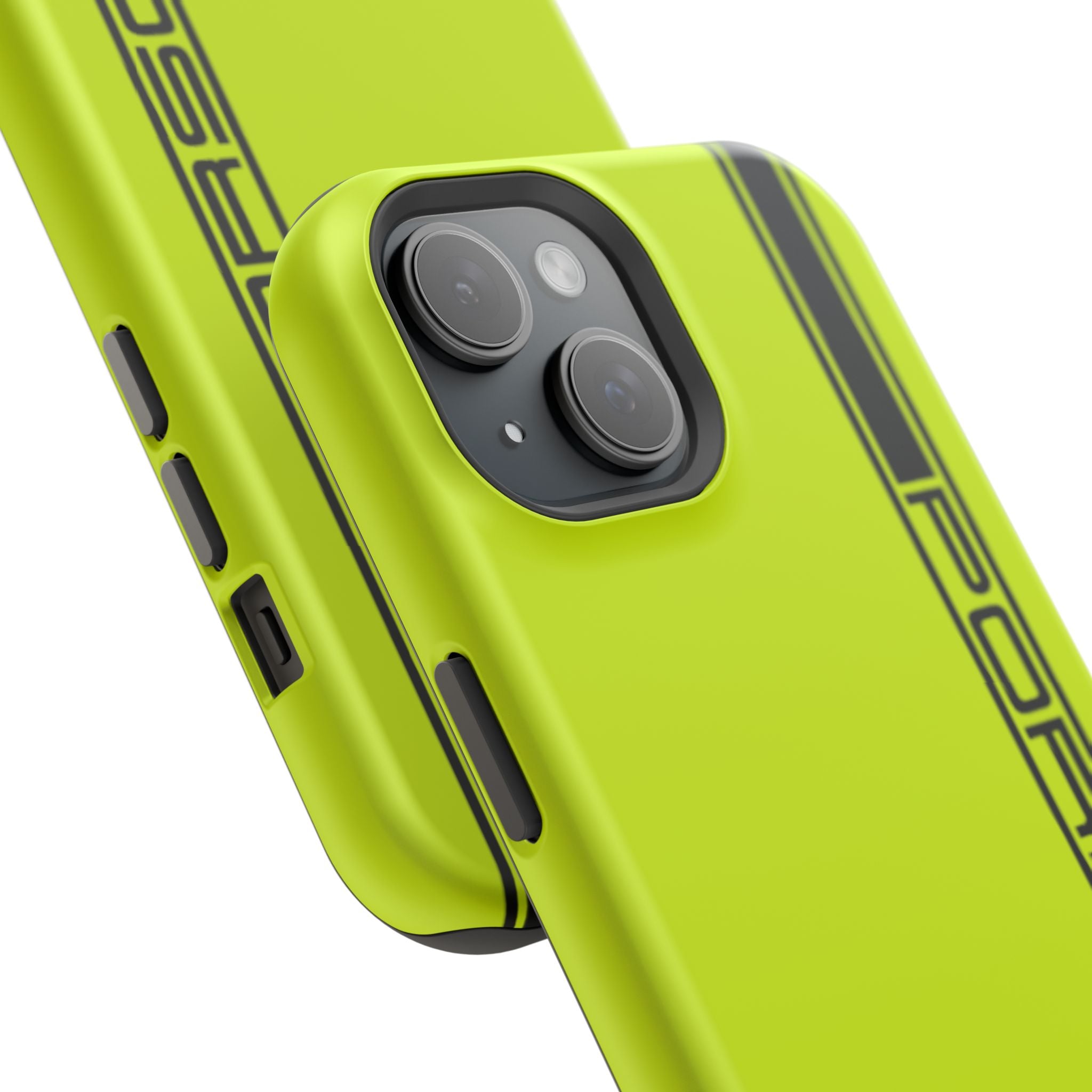 Porsche Acid Green Magnetic Tough Cases