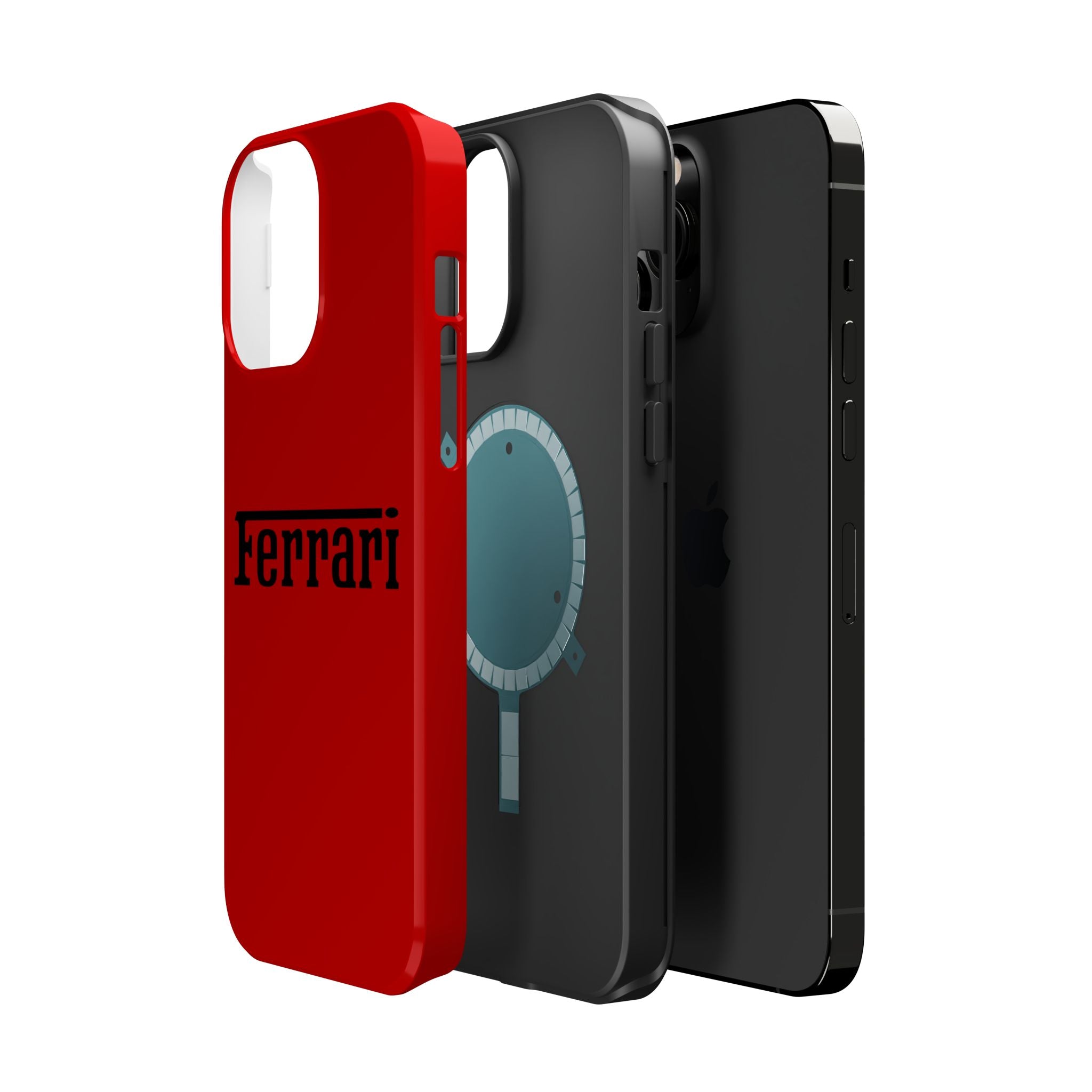 Ferrari Rosso Corsa inspired Magnetic Tough Cases