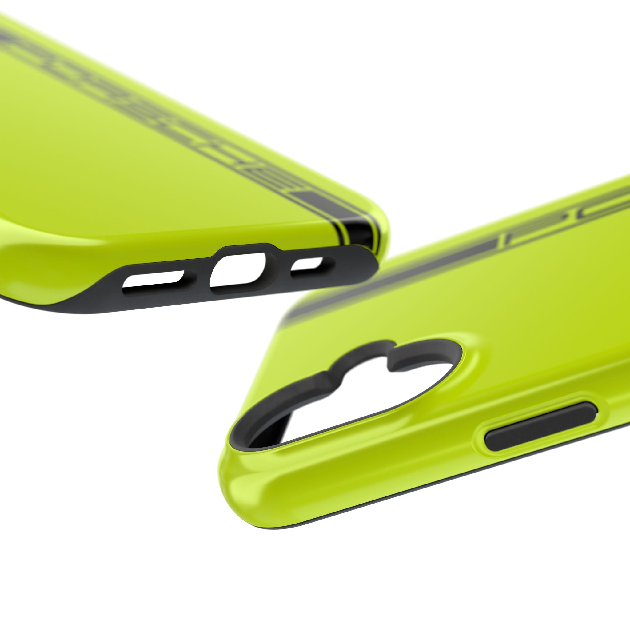 Porsche Acid Green Magnetic Tough Cases